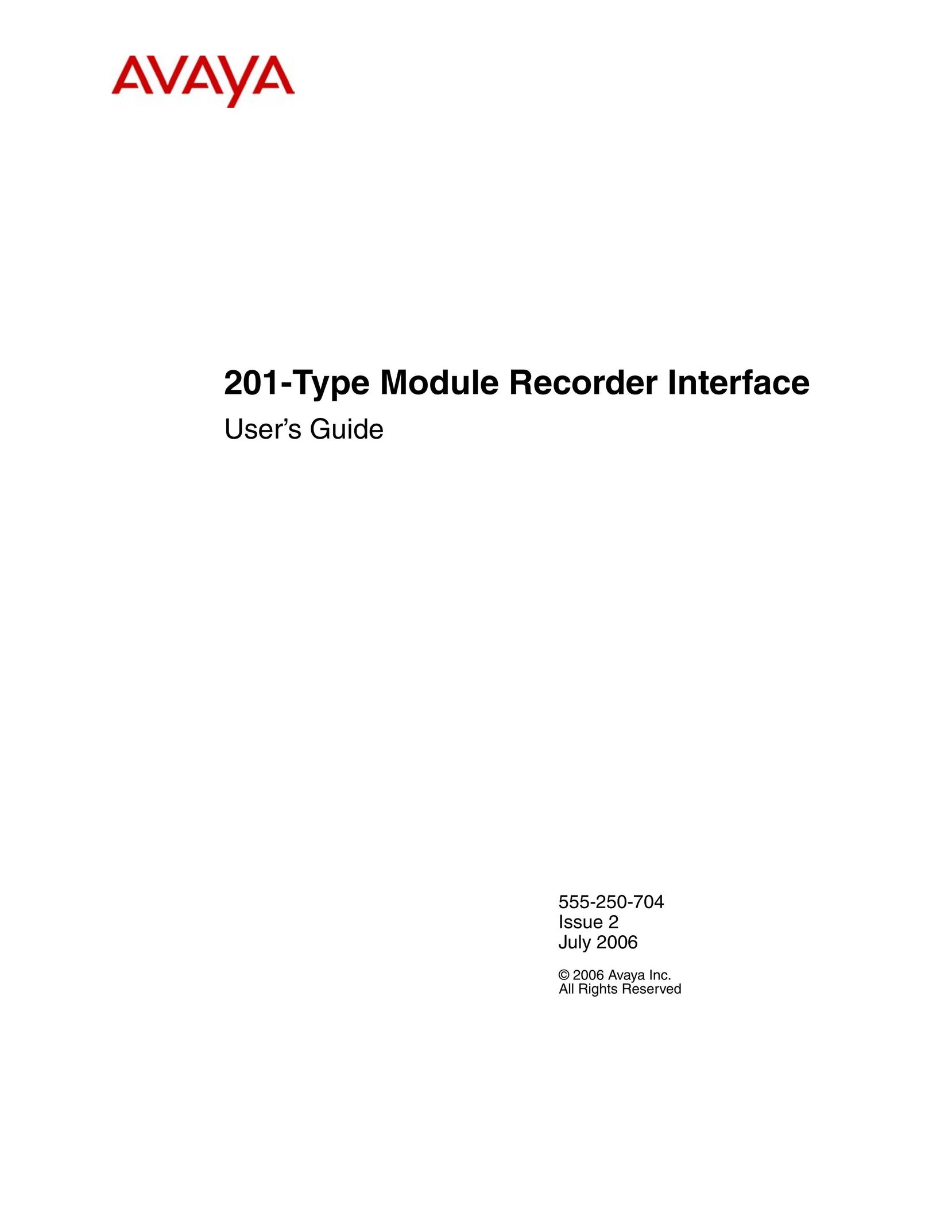Avaya 201-type Telephone User Manual