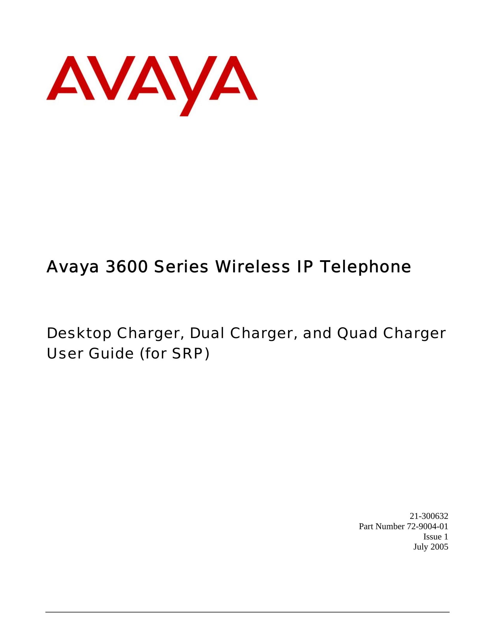 Avaya 3600 Series Telephone User Manual
