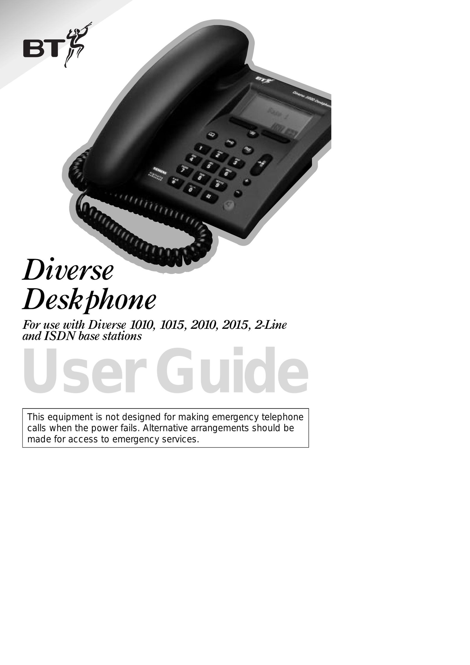 BT 1010 Telephone User Manual