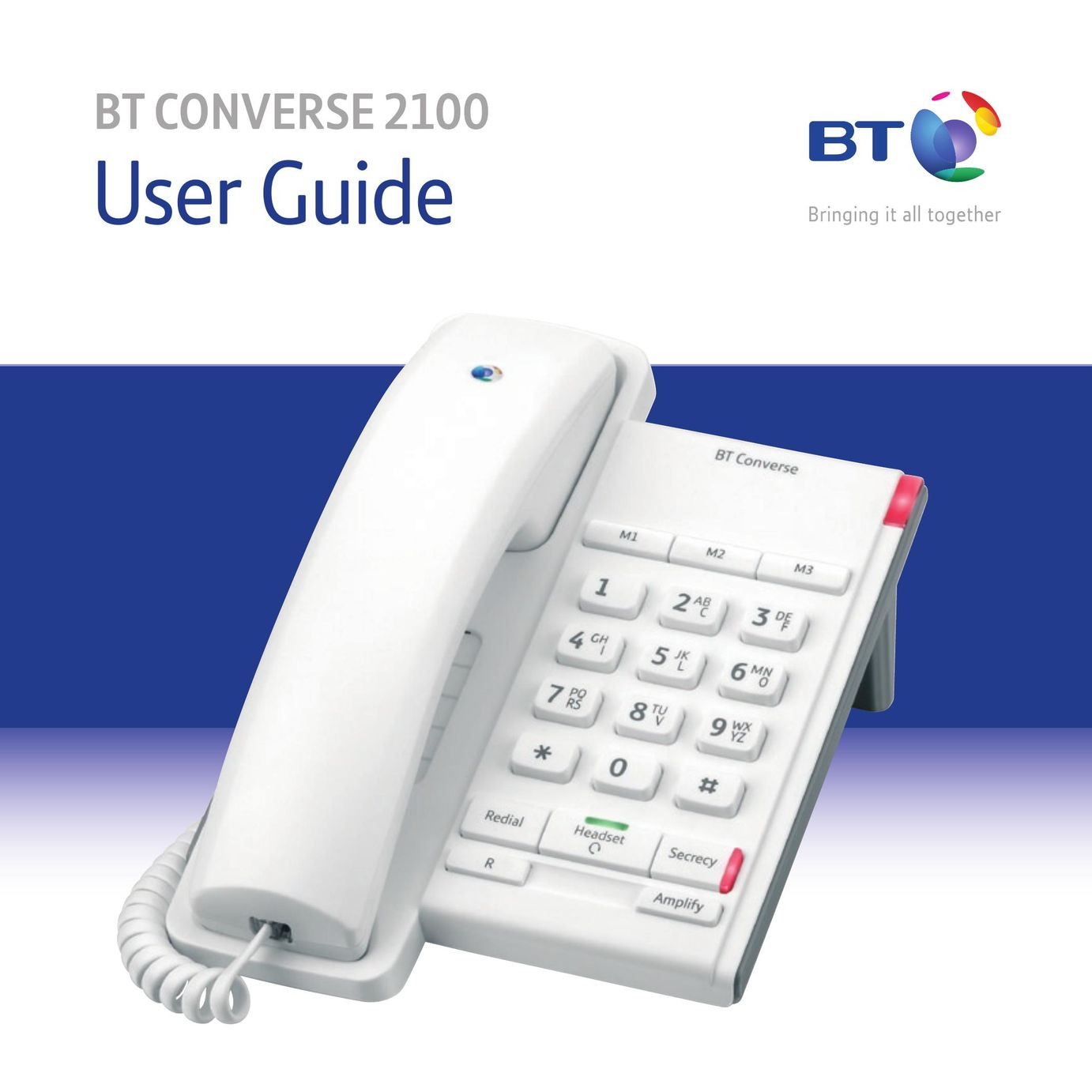 BT 2100 Telephone User Manual