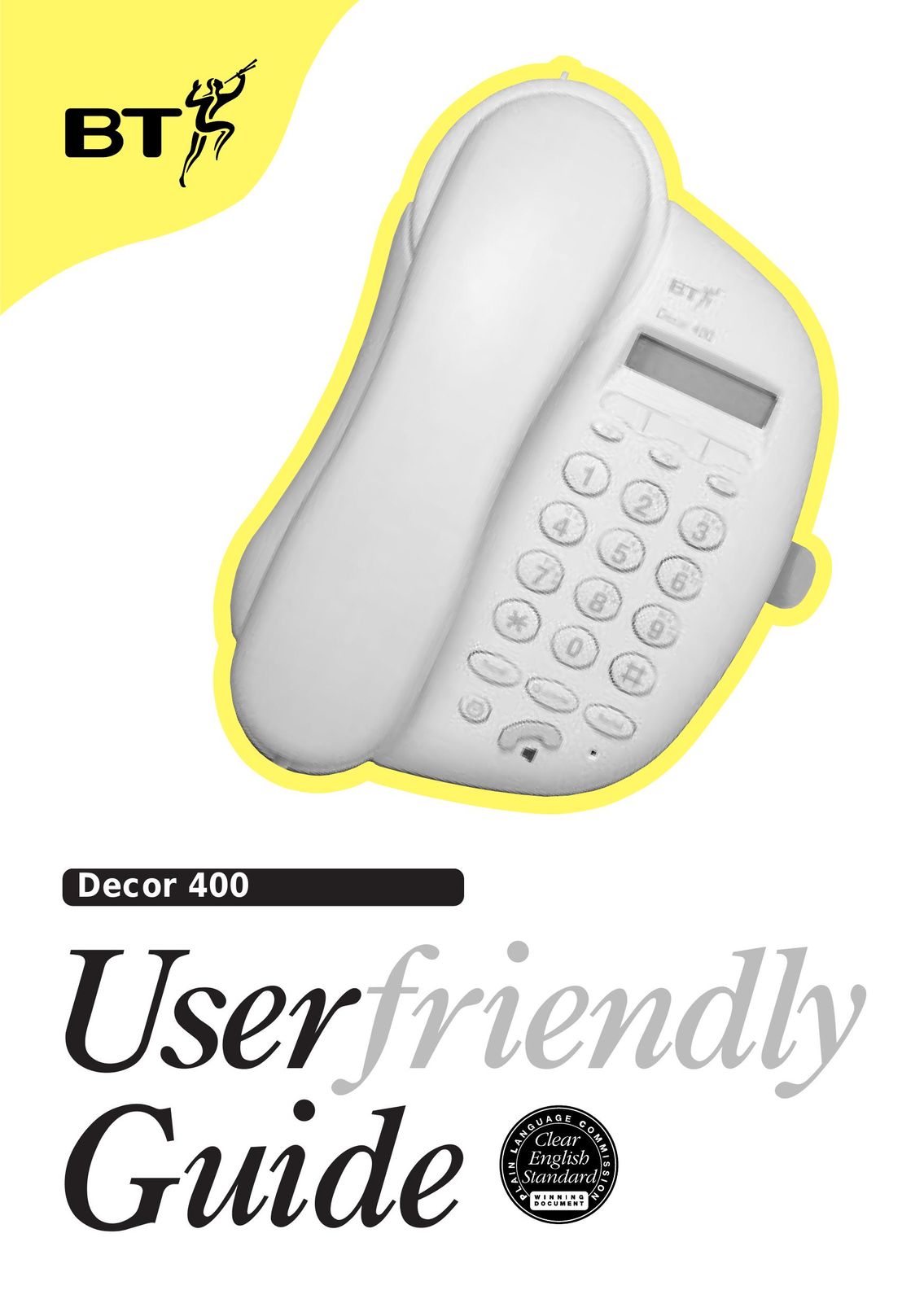 BT Decor 400 Telephone User Manual