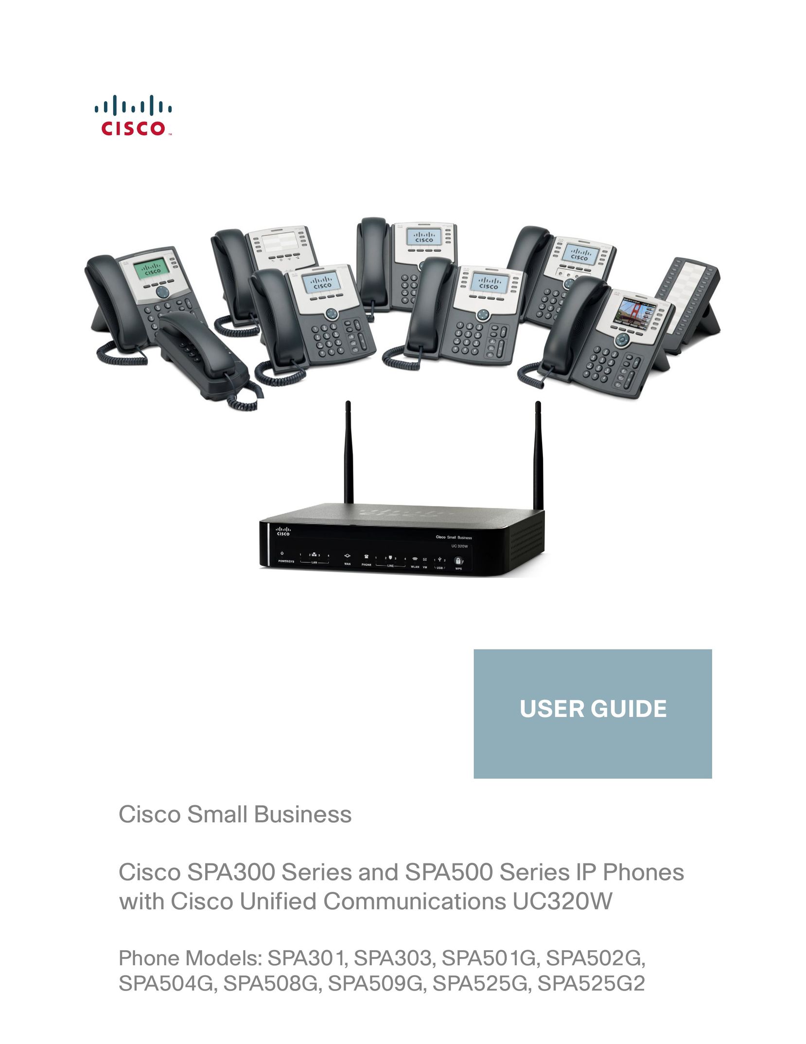 Cisco Systems SPA501G Telephone User Manual