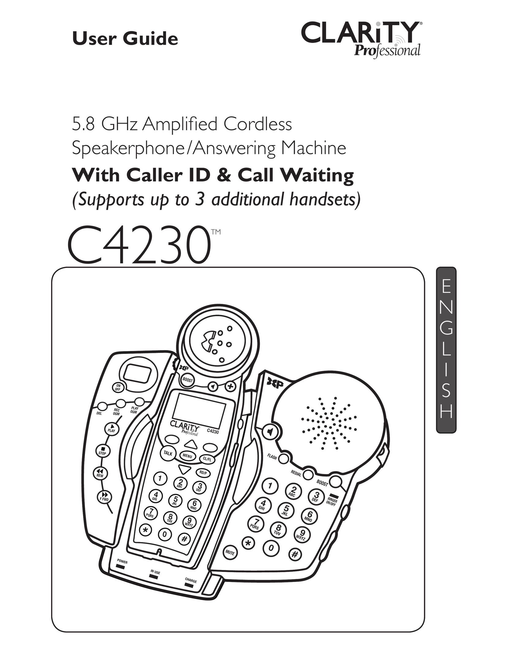Clarity C4230 Telephone User Manual