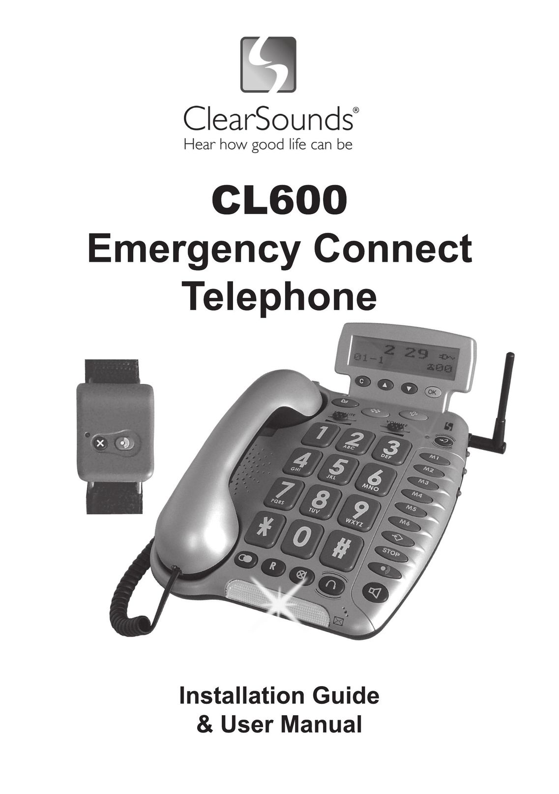 ClearSounds CL600 Telephone User Manual