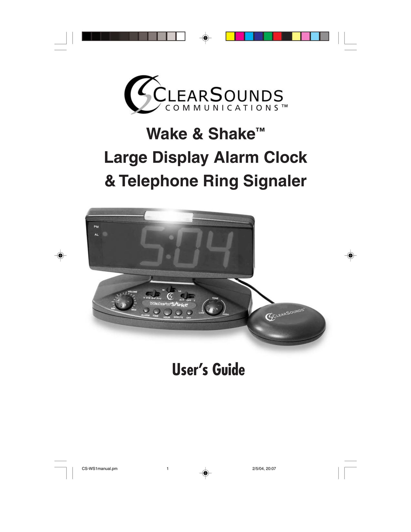 ClearSounds CS-WS1 Telephone User Manual