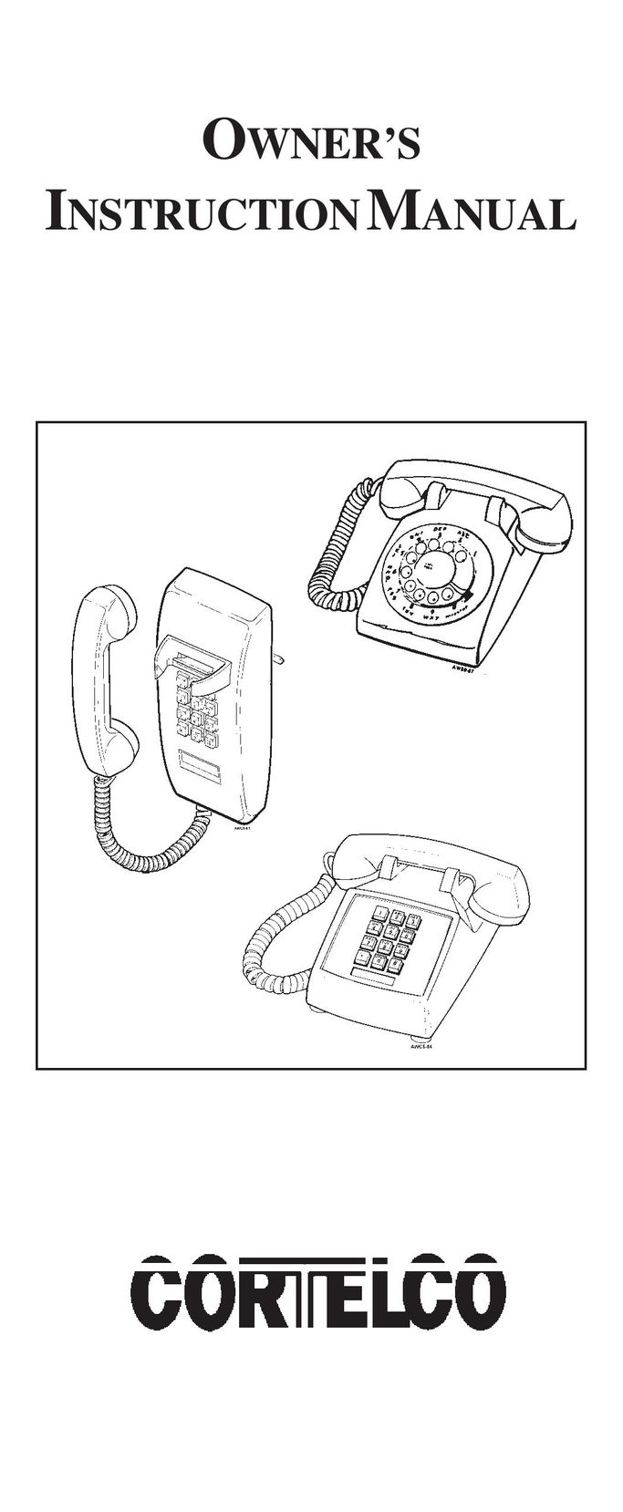 Cortelco 2500 Telephone User Manual