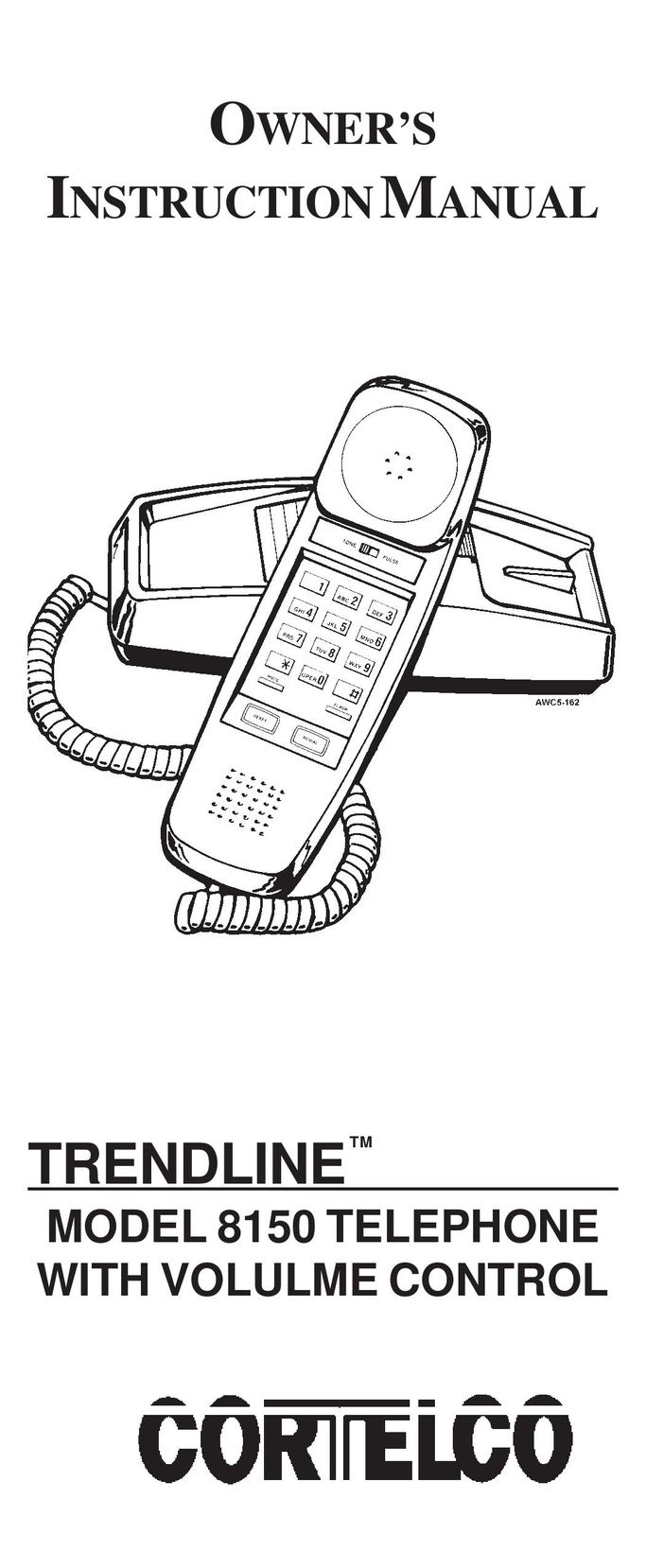 Cortelco 8150 Telephone User Manual