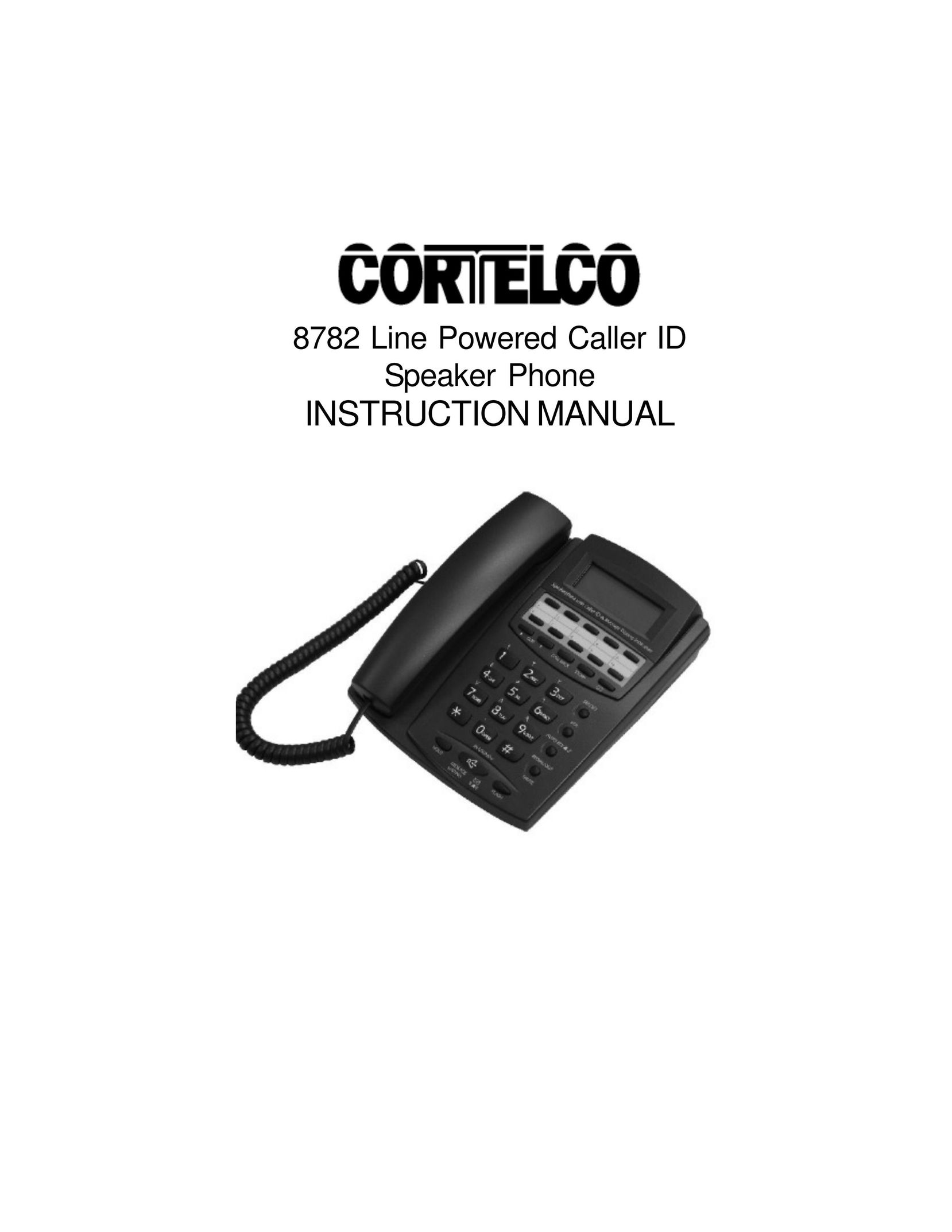 Cortelco 8782 Telephone User Manual