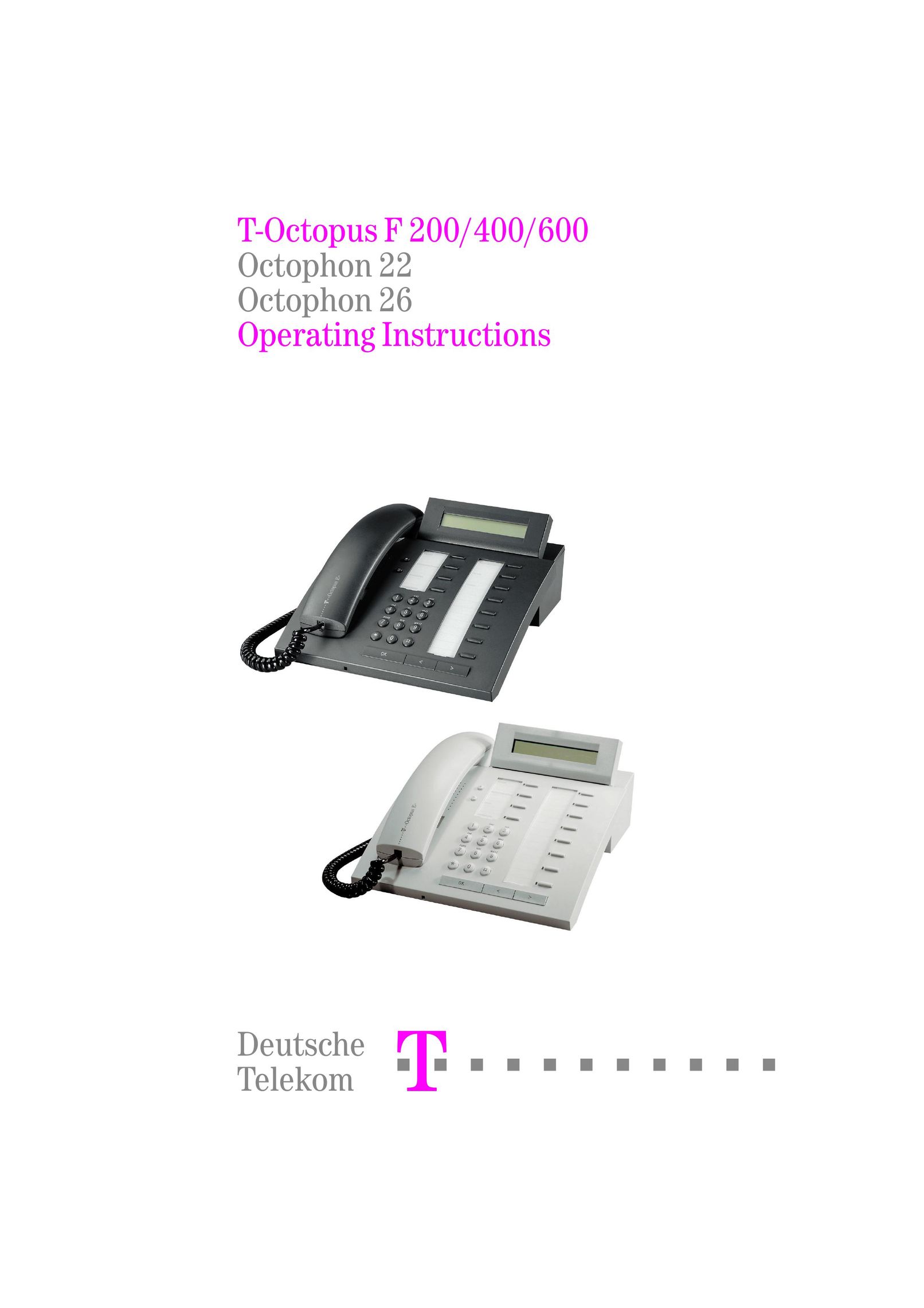 Deutsche Telekom F200 Telephone User Manual