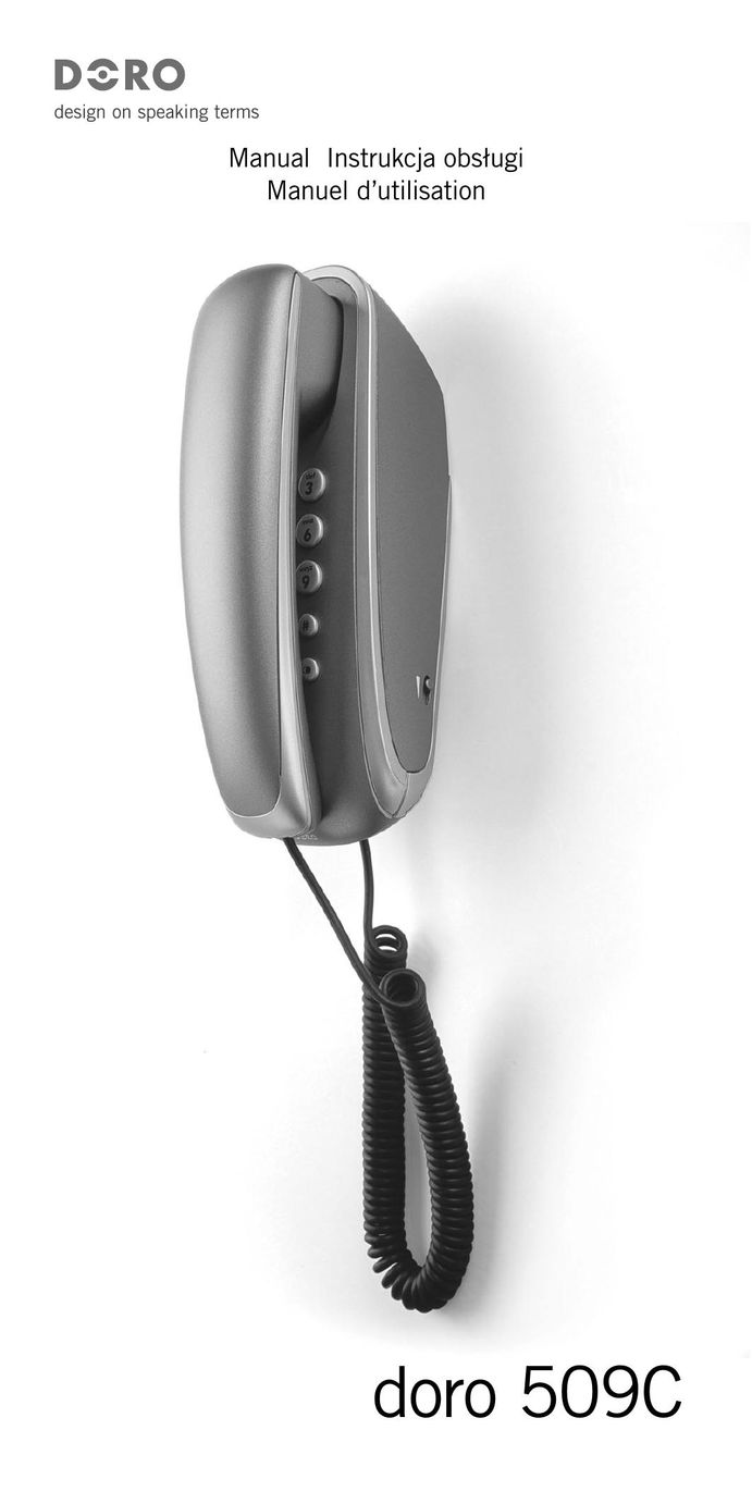 Doro 509C Telephone User Manual