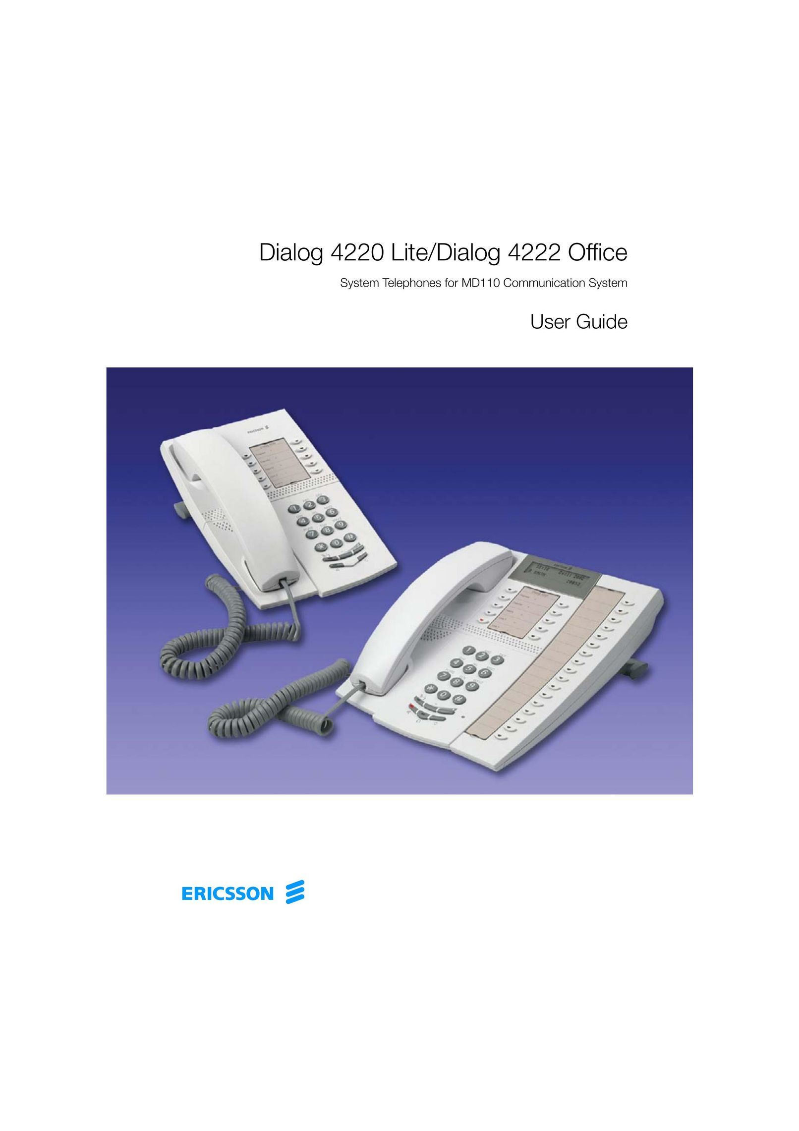 Ericsson 4220 Telephone User Manual