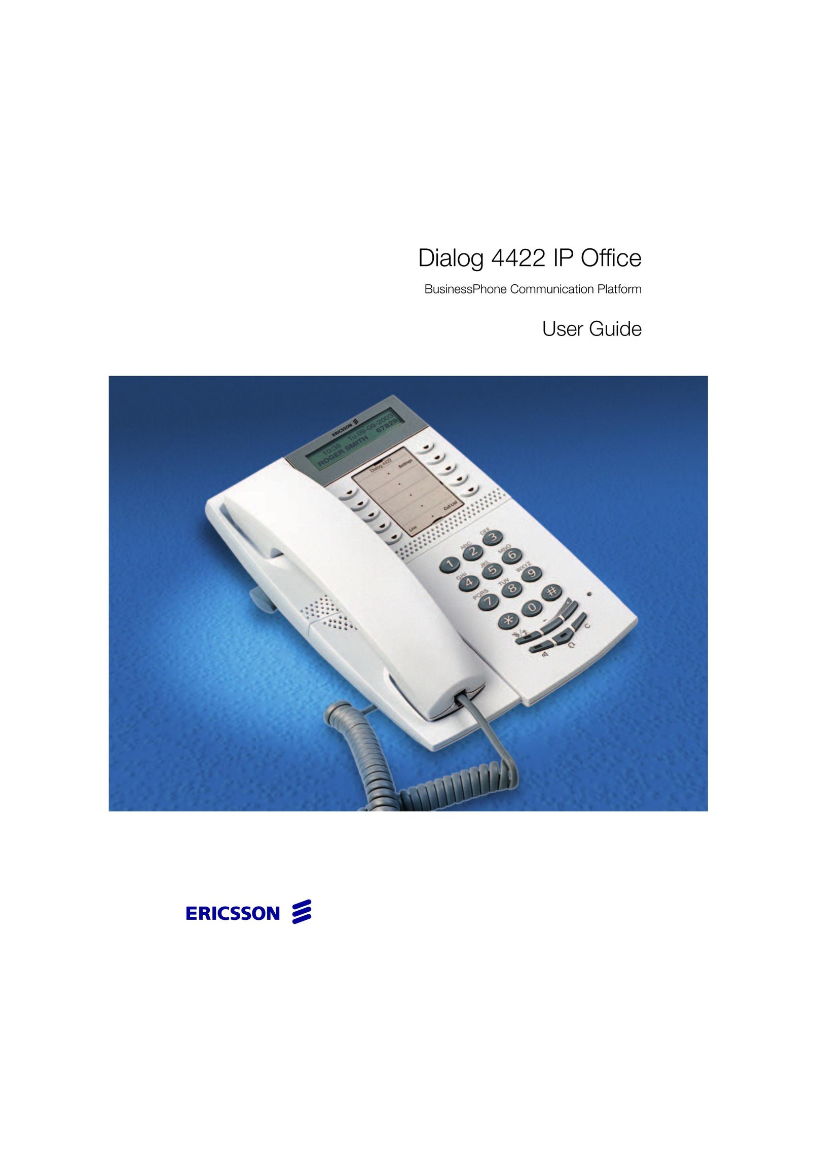 Ericsson 4422 Telephone User Manual