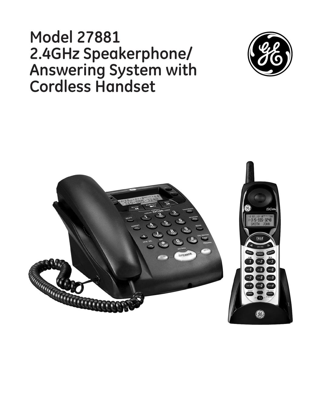 GE 00009246 Telephone User Manual