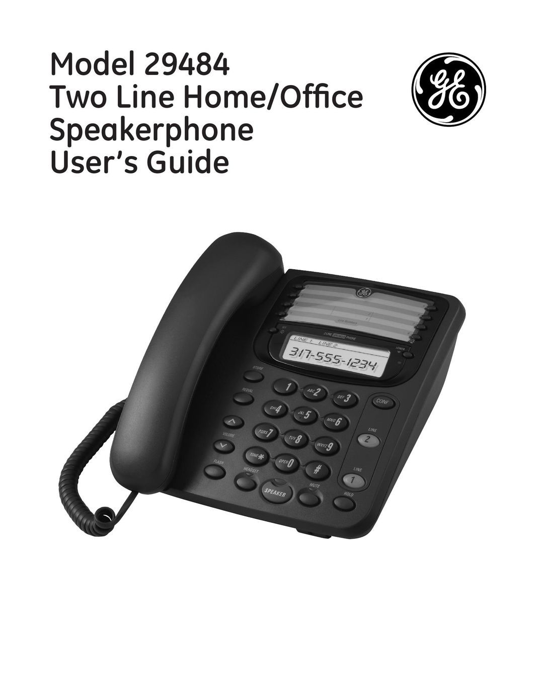 GE 16017970 Telephone User Manual
