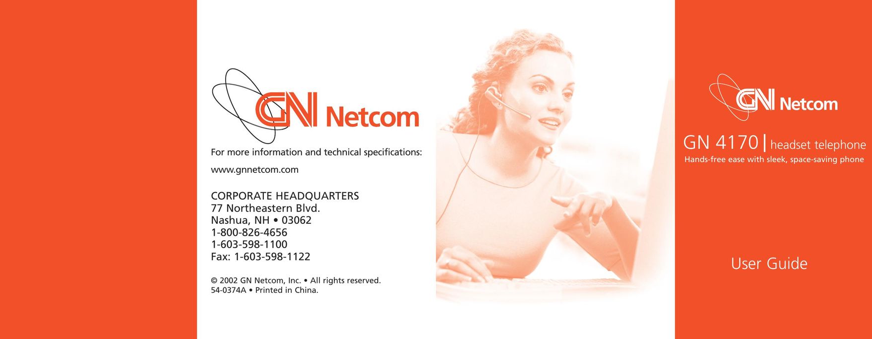 GN Netcom GN 4170 Telephone User Manual