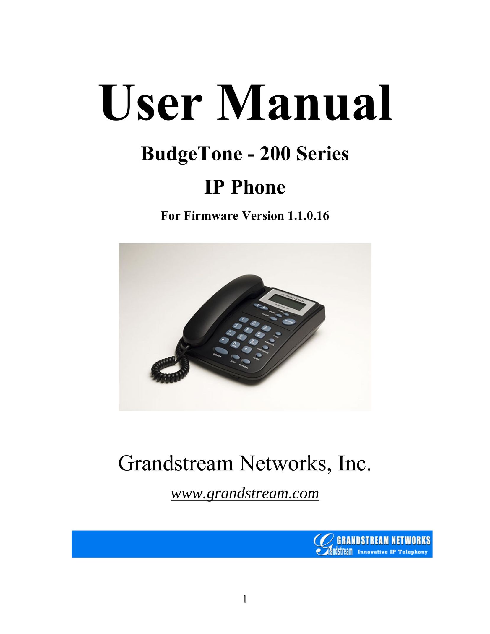 Grandstream Networks 200 Telephone User Manual