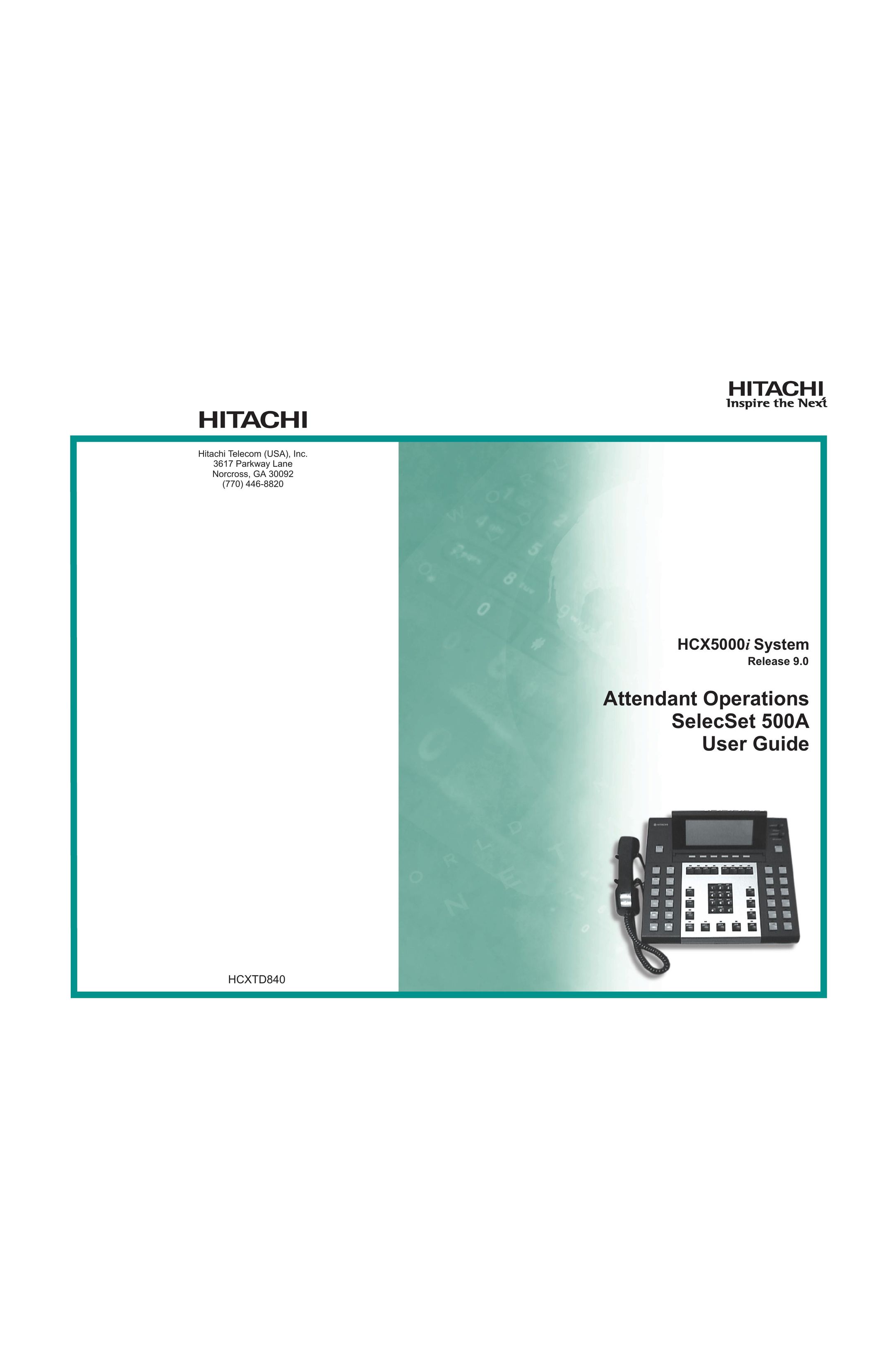 Hitachi HCX5000I Telephone User Manual