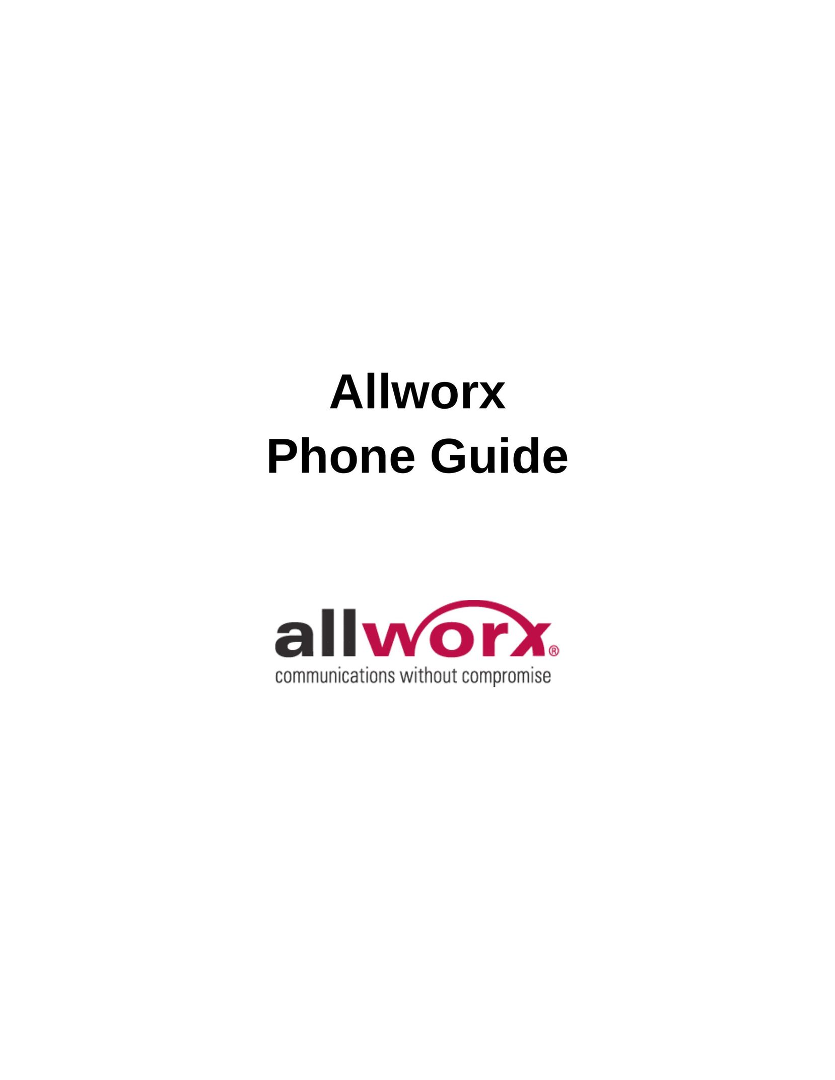 InSciTek Microsystems Allworx Phone Telephone User Manual