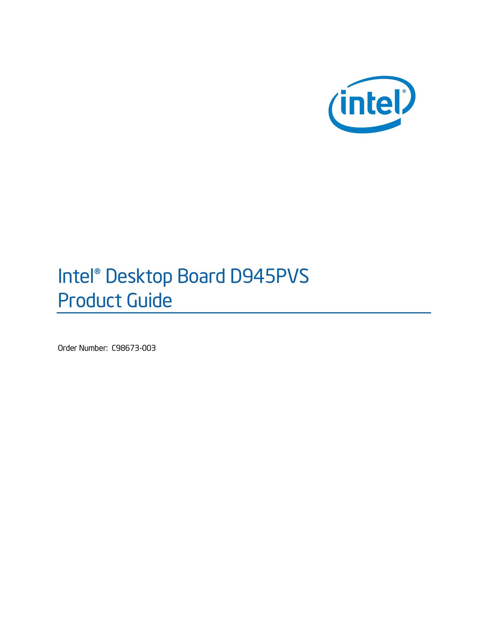 Intel D945PVS Telephone User Manual