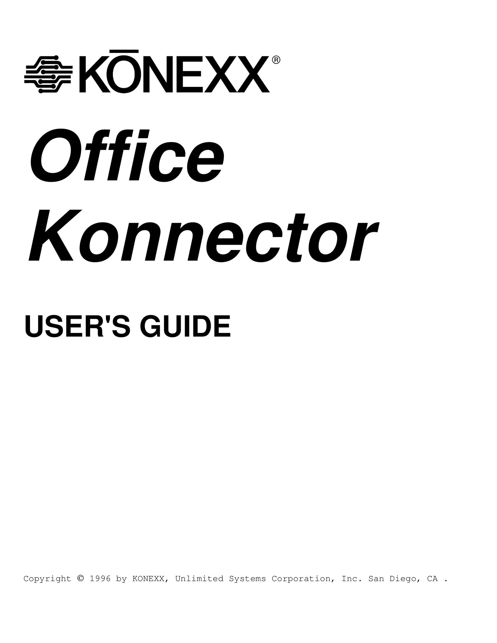 Konexx Office Konnector Telephone User Manual