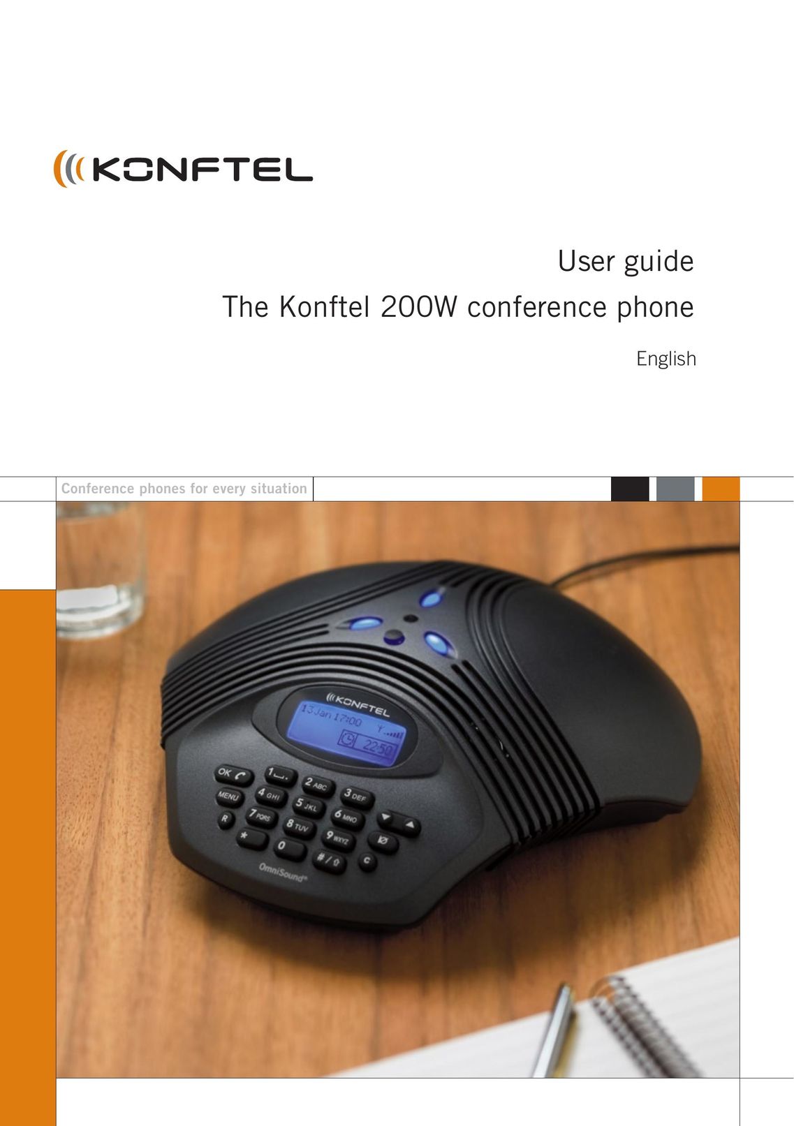 Konftel 200w Telephone User Manual