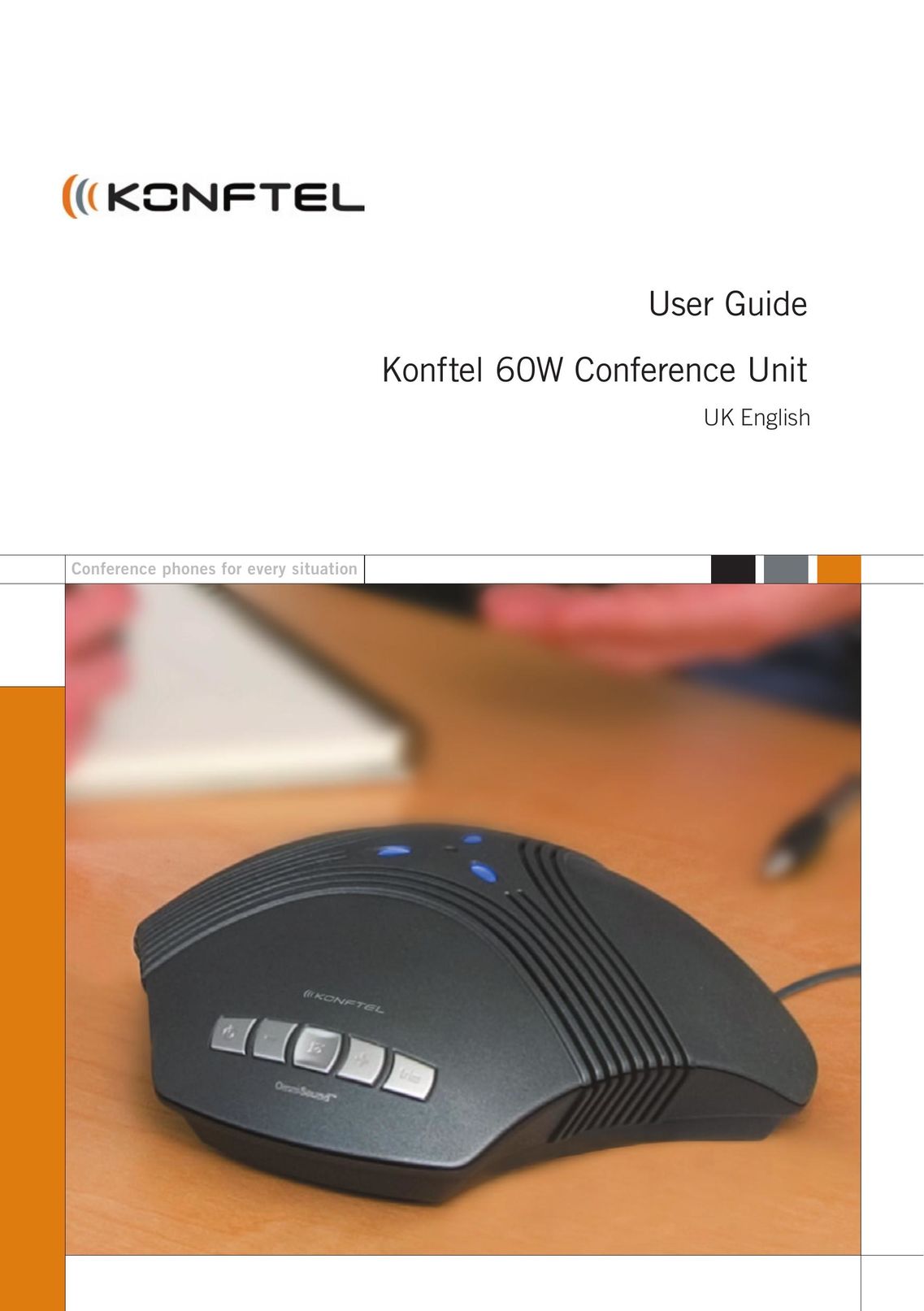 Konftel 60W Telephone User Manual