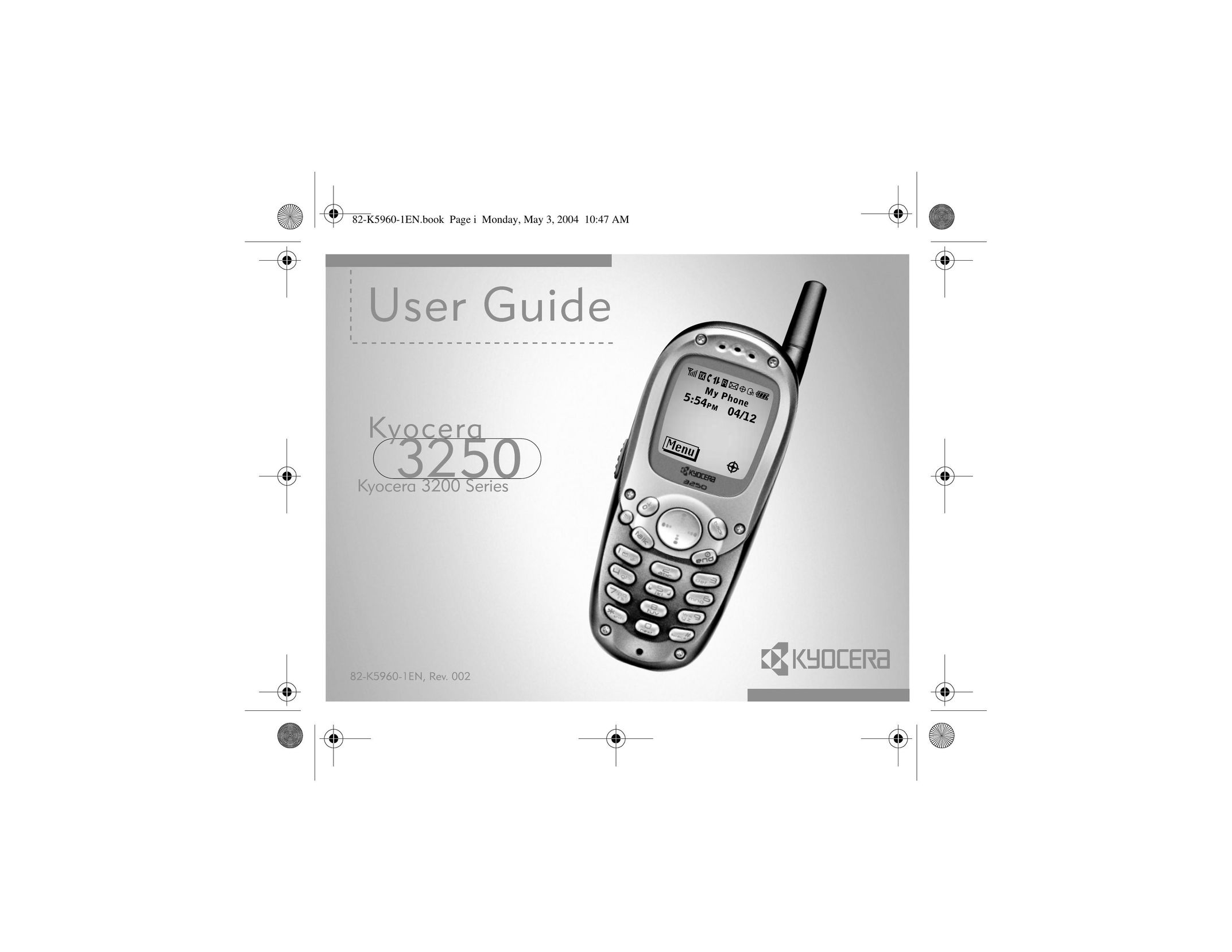 Kyocera 3250 Telephone User Manual