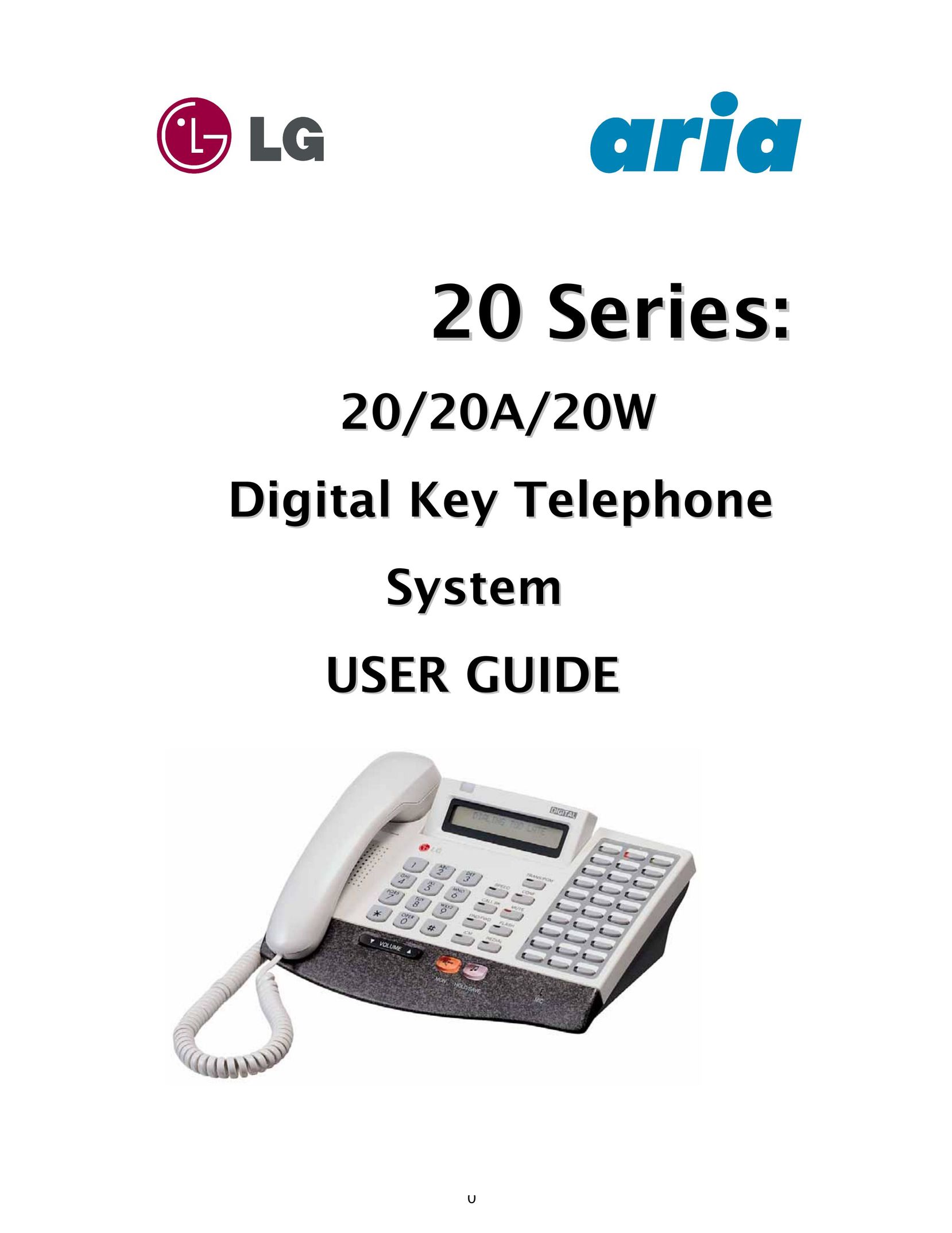 LG Electronics 20A Telephone User Manual