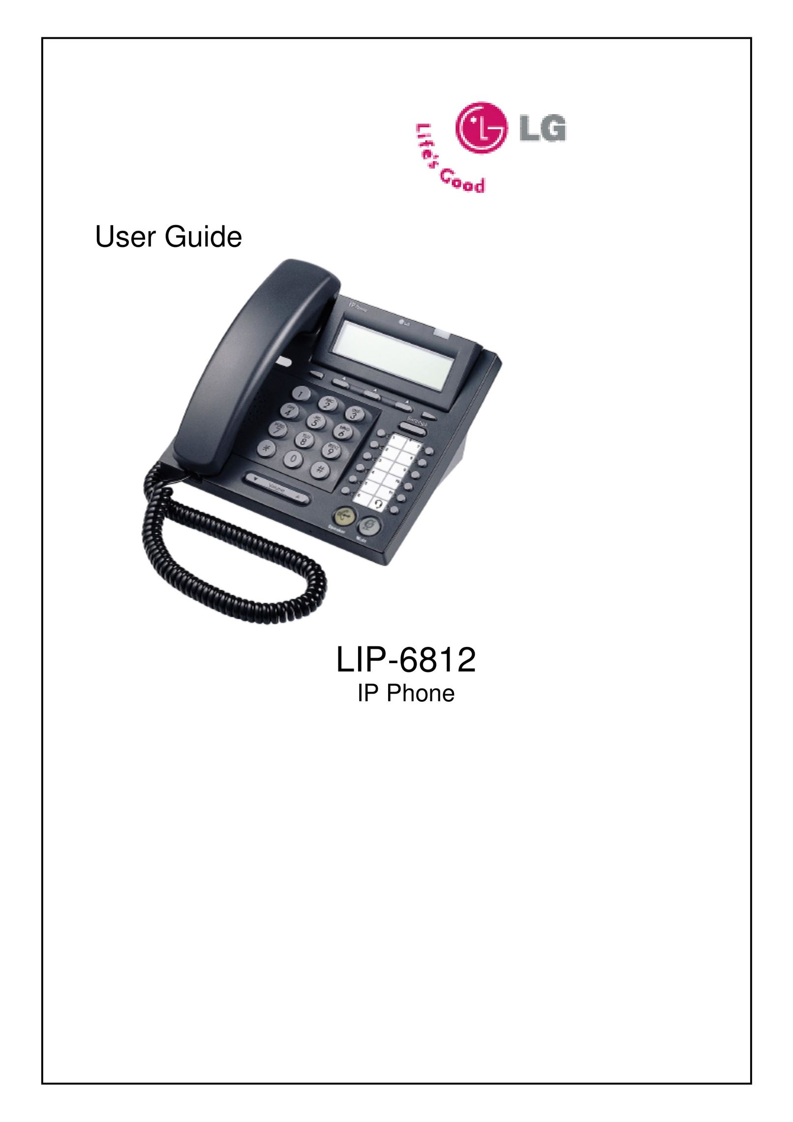 LG Electronics LIP-6812 Telephone User Manual