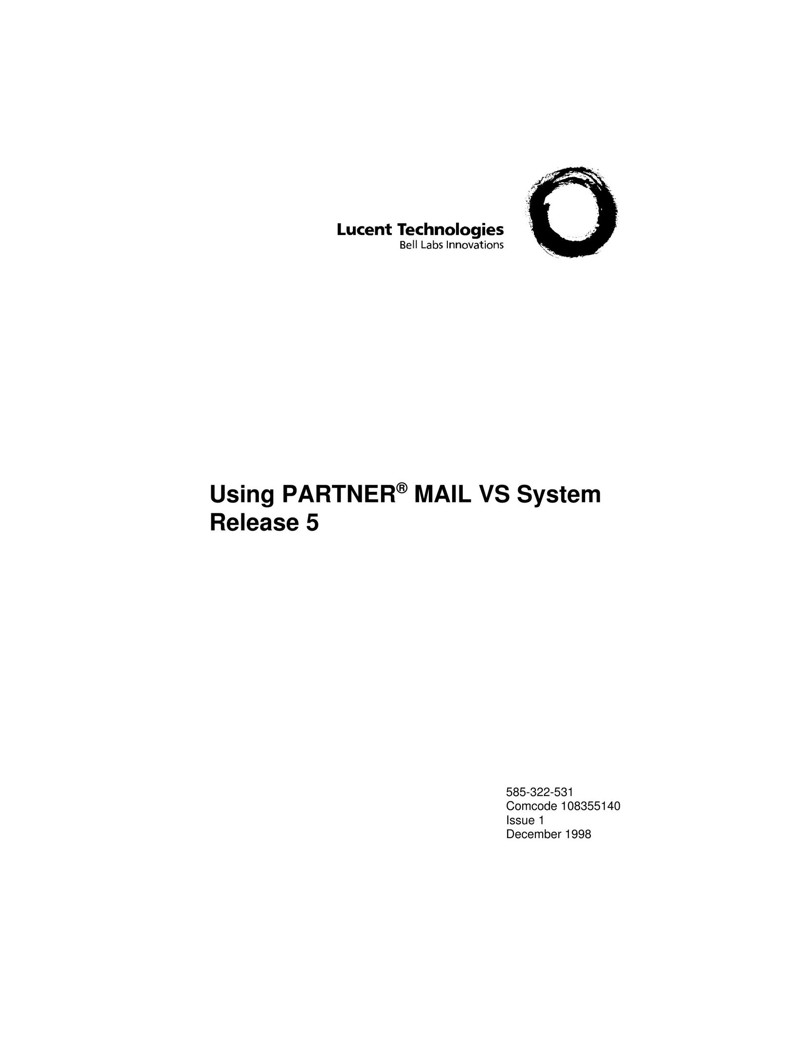 Lucent Technologies 108355140 Telephone User Manual