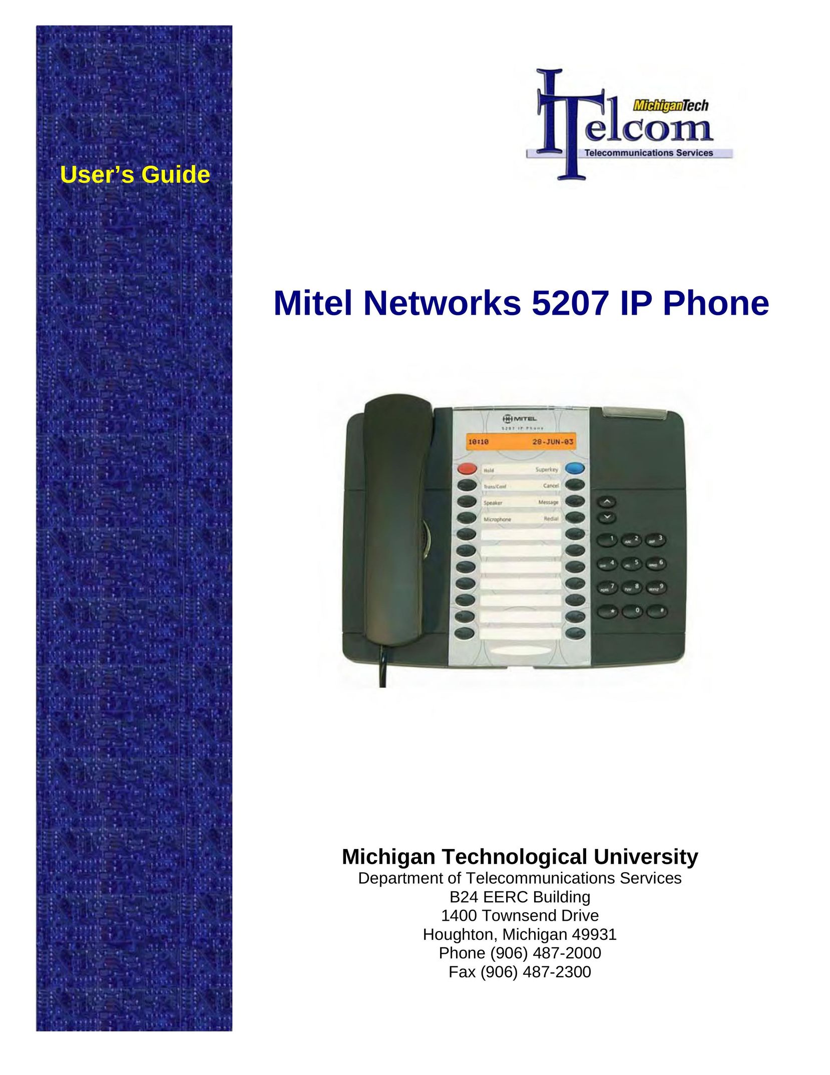 Mitel 5207 Telephone User Manual