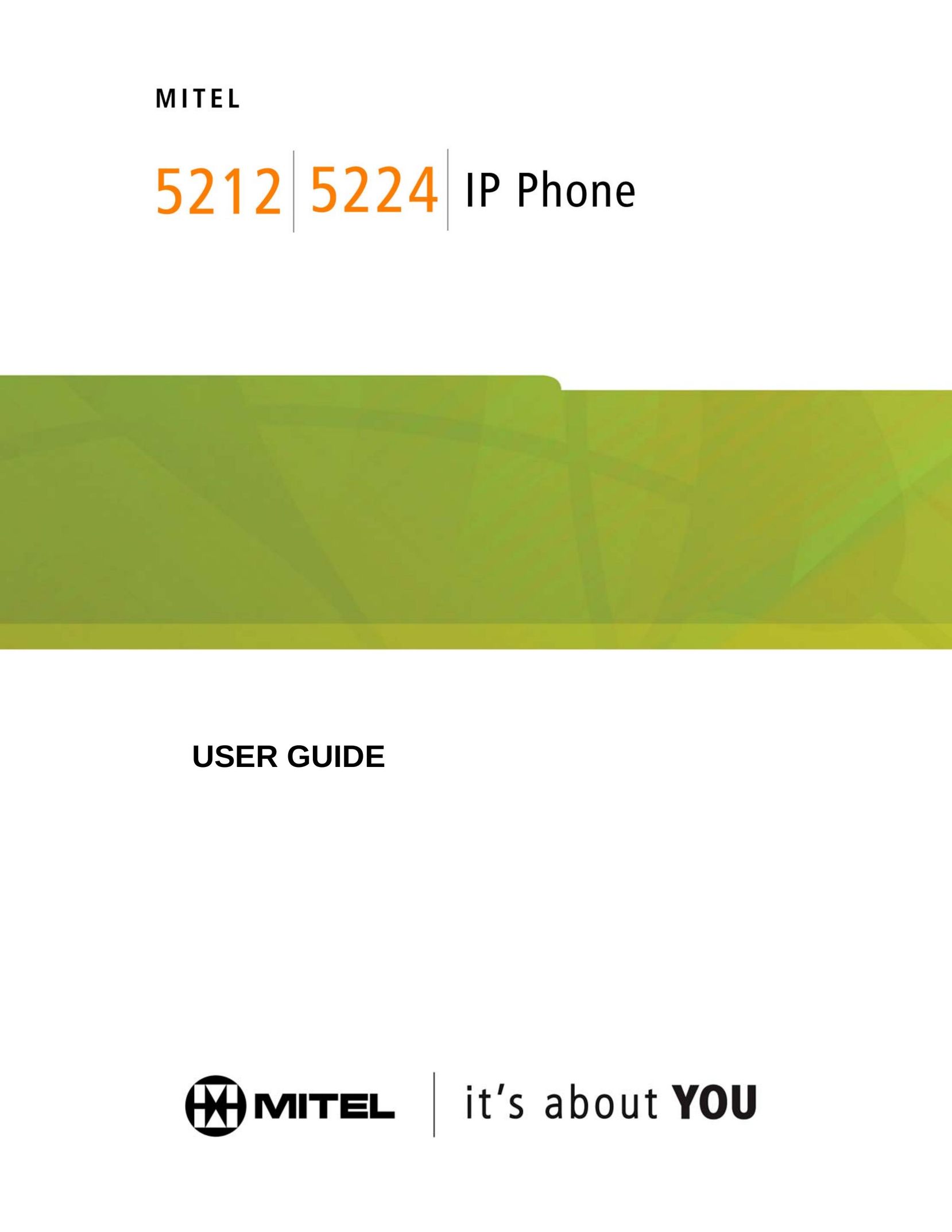 Mitel 5212 Telephone User Manual