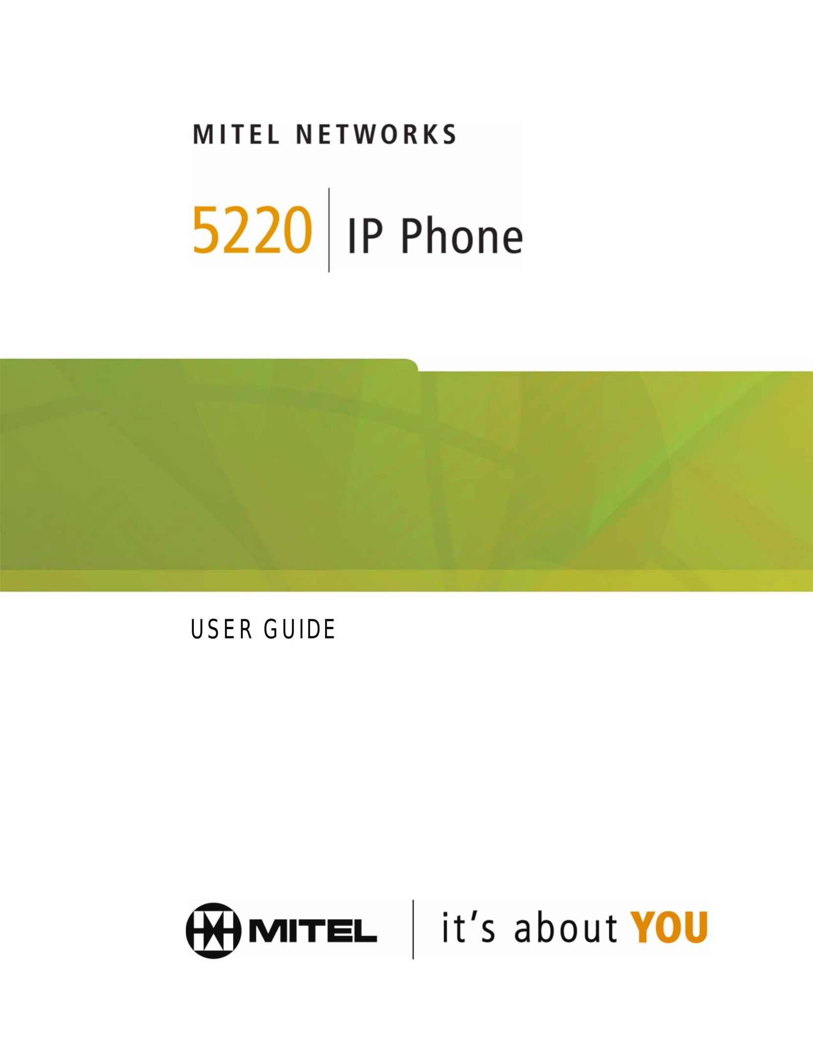 Mitel 5220 Telephone User Manual