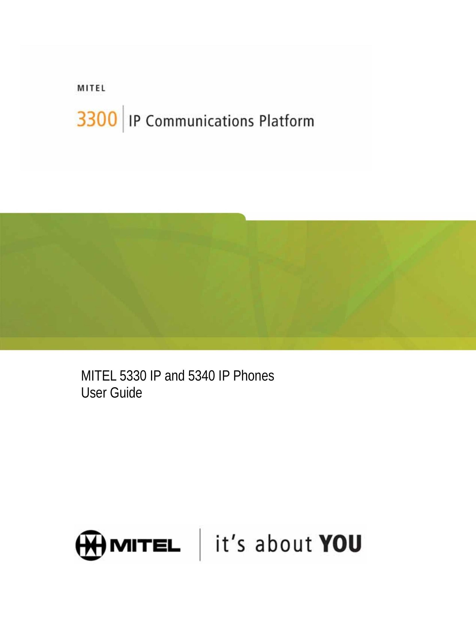 Mitel 5330 Telephone User Manual