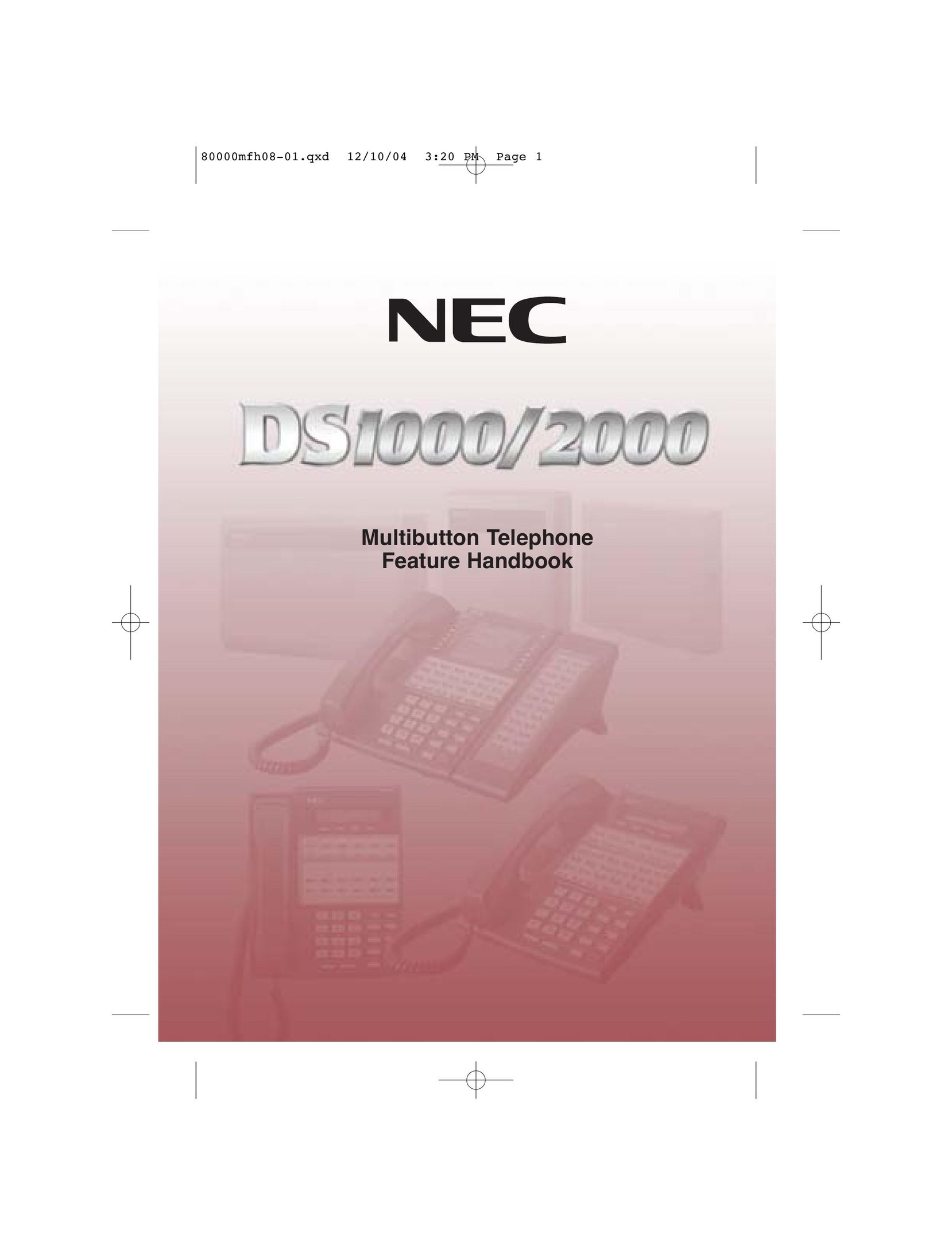 NEC DS2000 Telephone User Manual