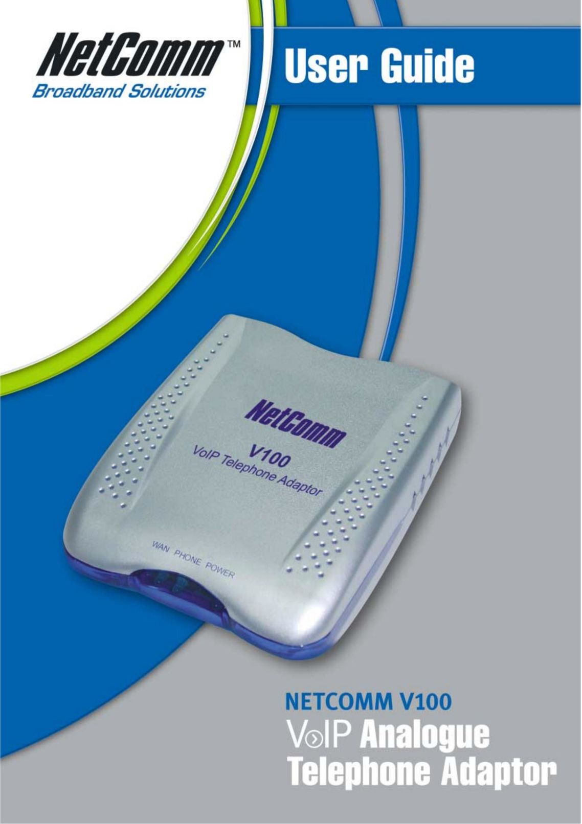 NetComm V100 Telephone User Manual