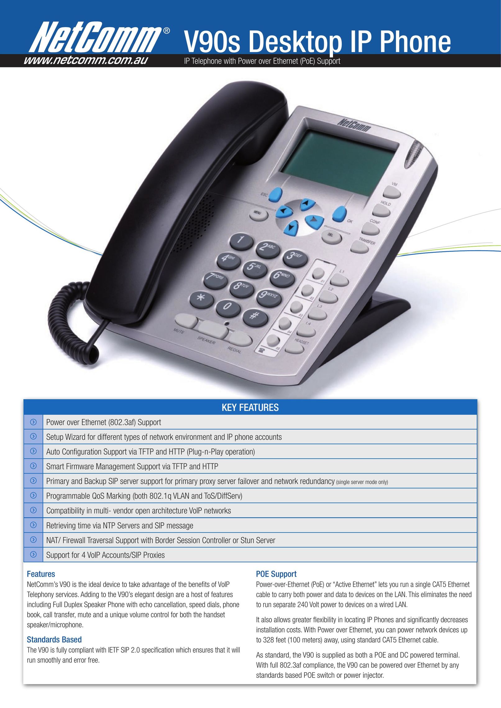 NetComm V90s Telephone User Manual
