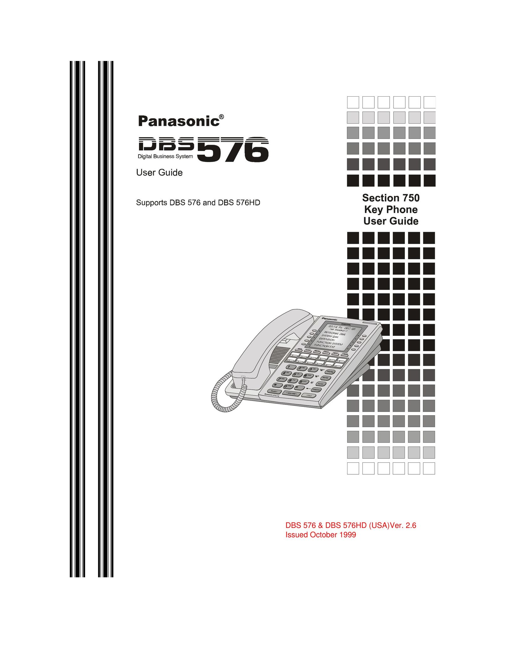 Panasonic DBS576HD Telephone User Manual