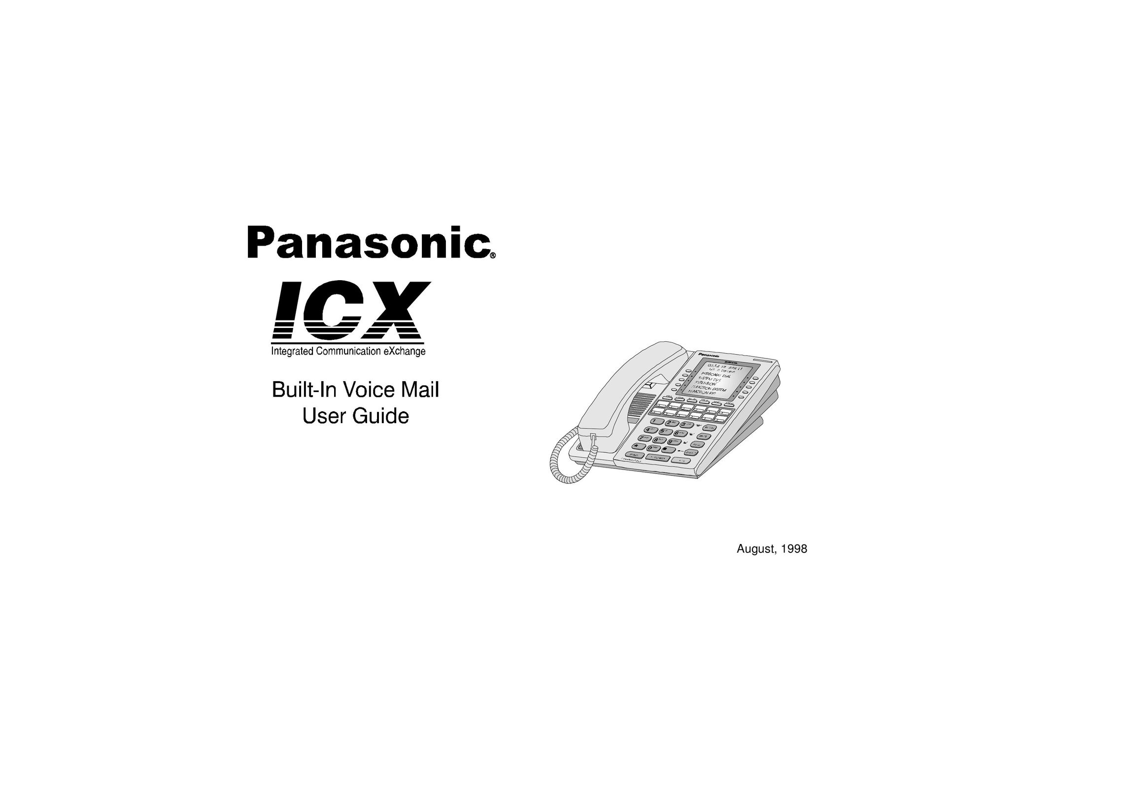 Panasonic ICX Telephone User Manual