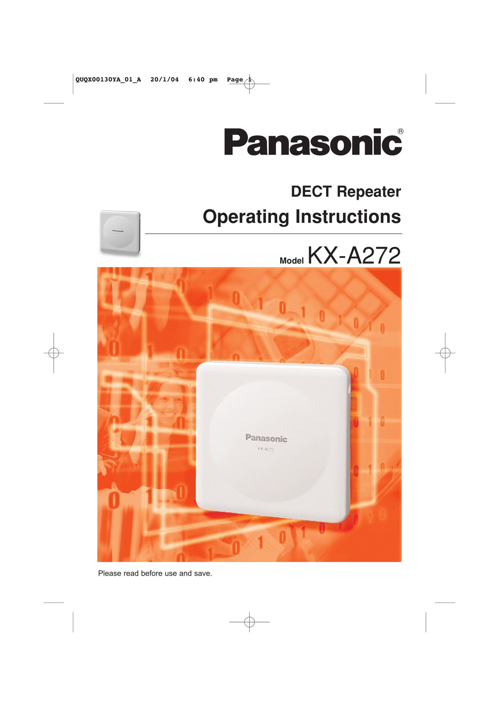 Panasonic KX-A272 Telephone User Manual