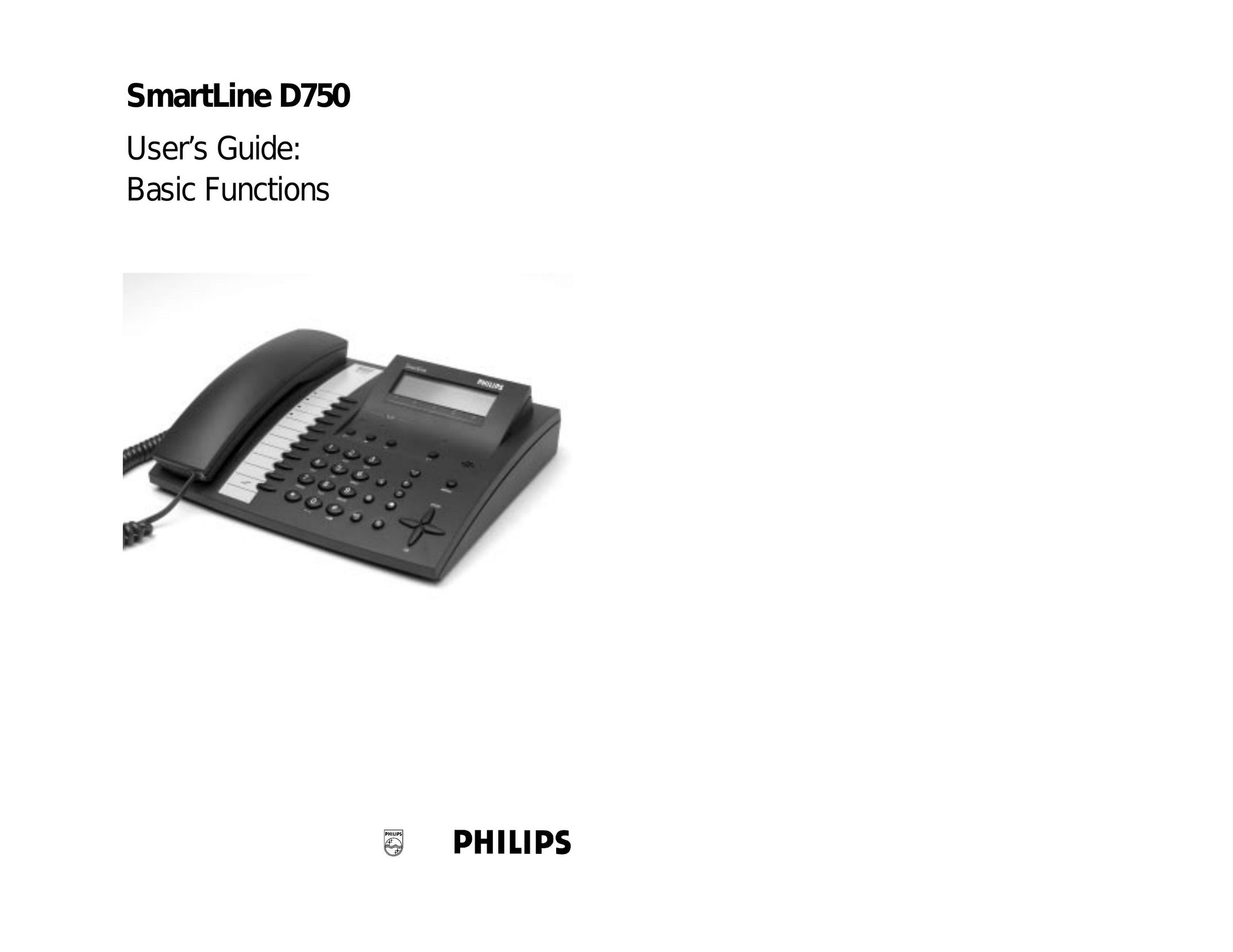 Philips D750 Telephone User Manual