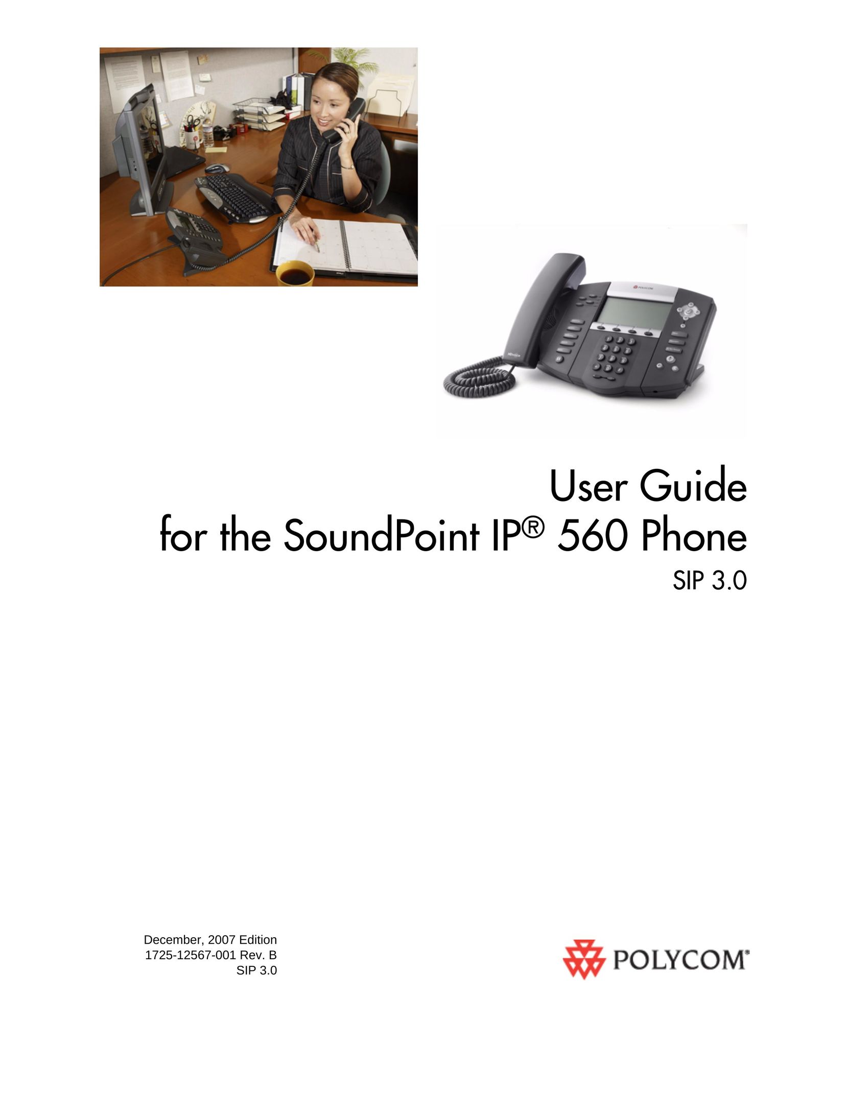 Polycom 560 Telephone User Manual
