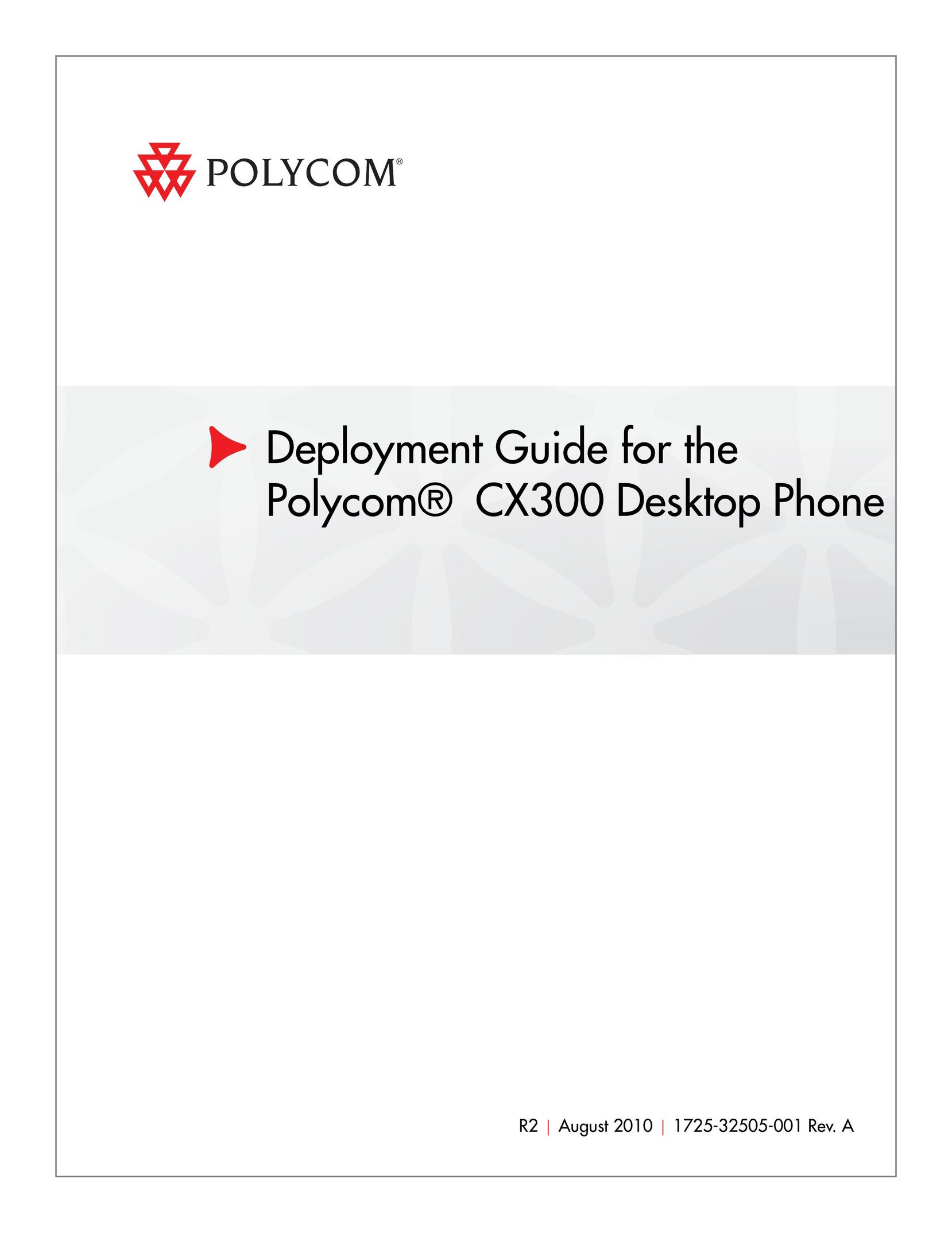 Polycom CX300 Telephone User Manual