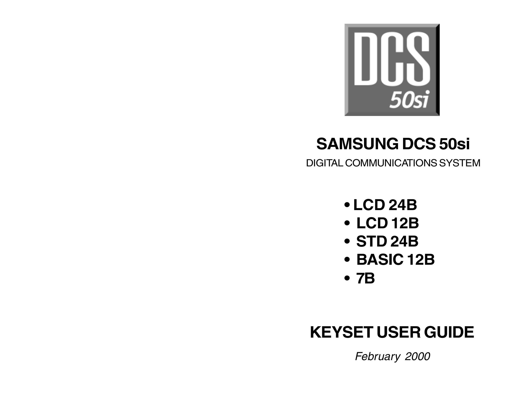 Samsung DCS 50si Telephone User Manual
