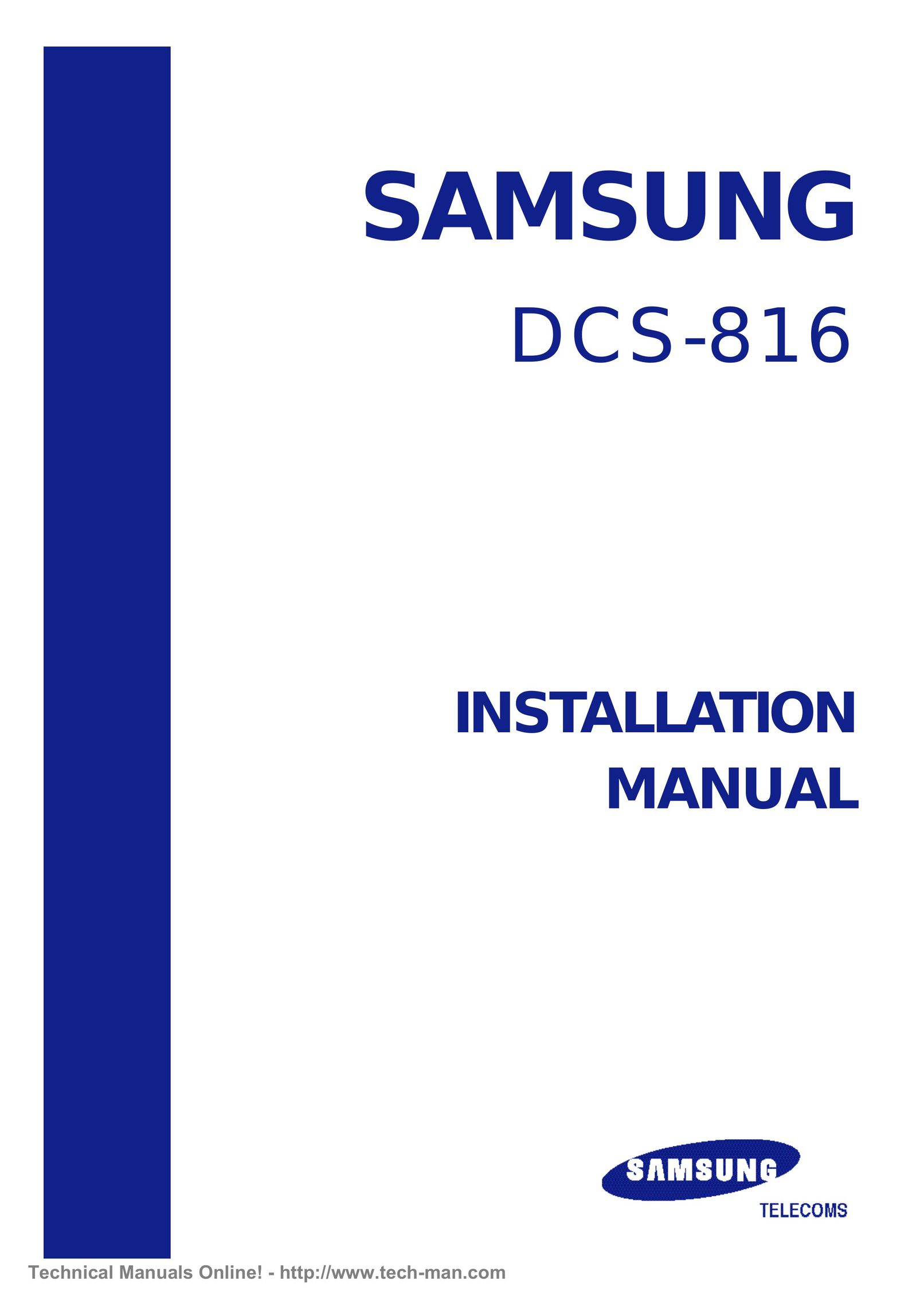 Samsung DCS-816 Telephone User Manual