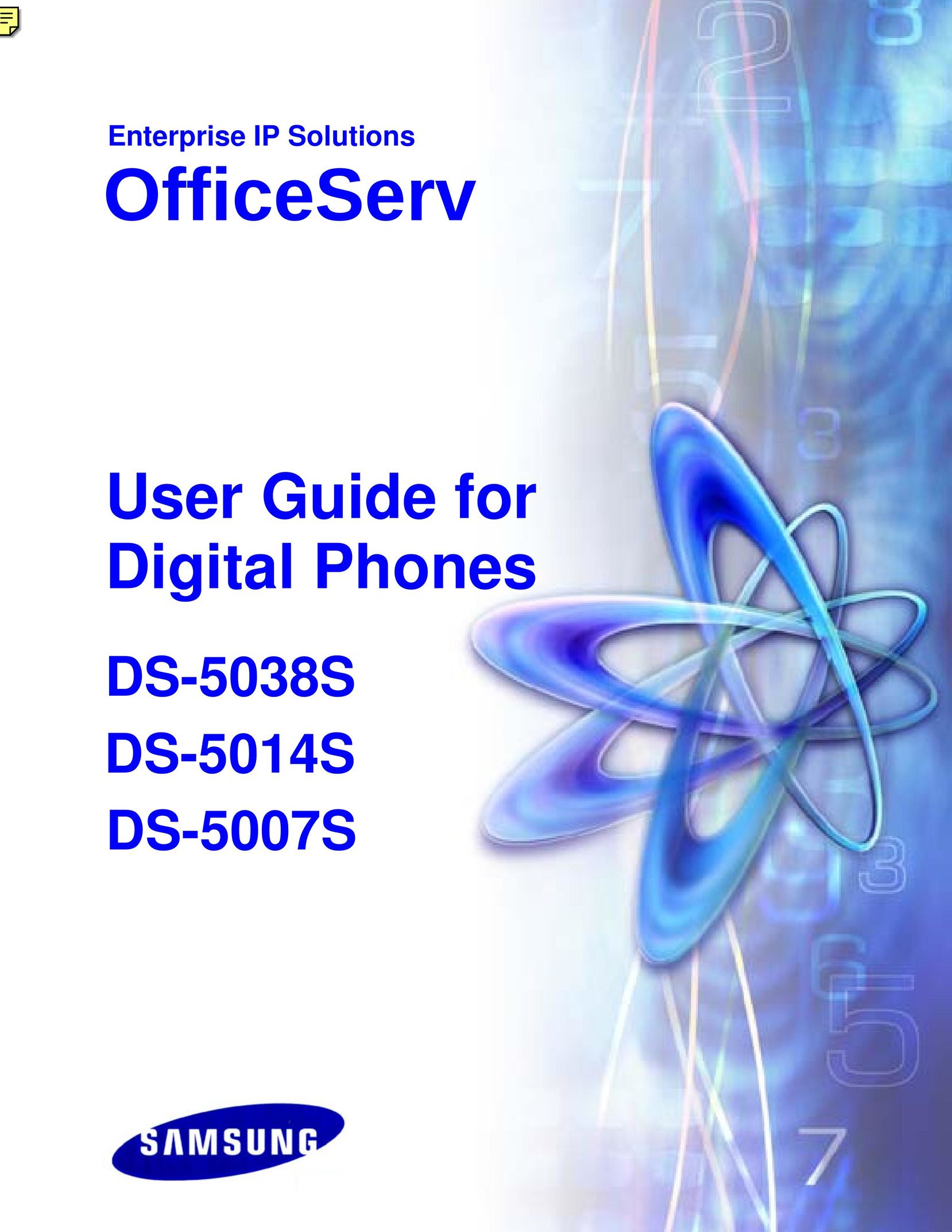 Samsung DS-5007S Telephone User Manual