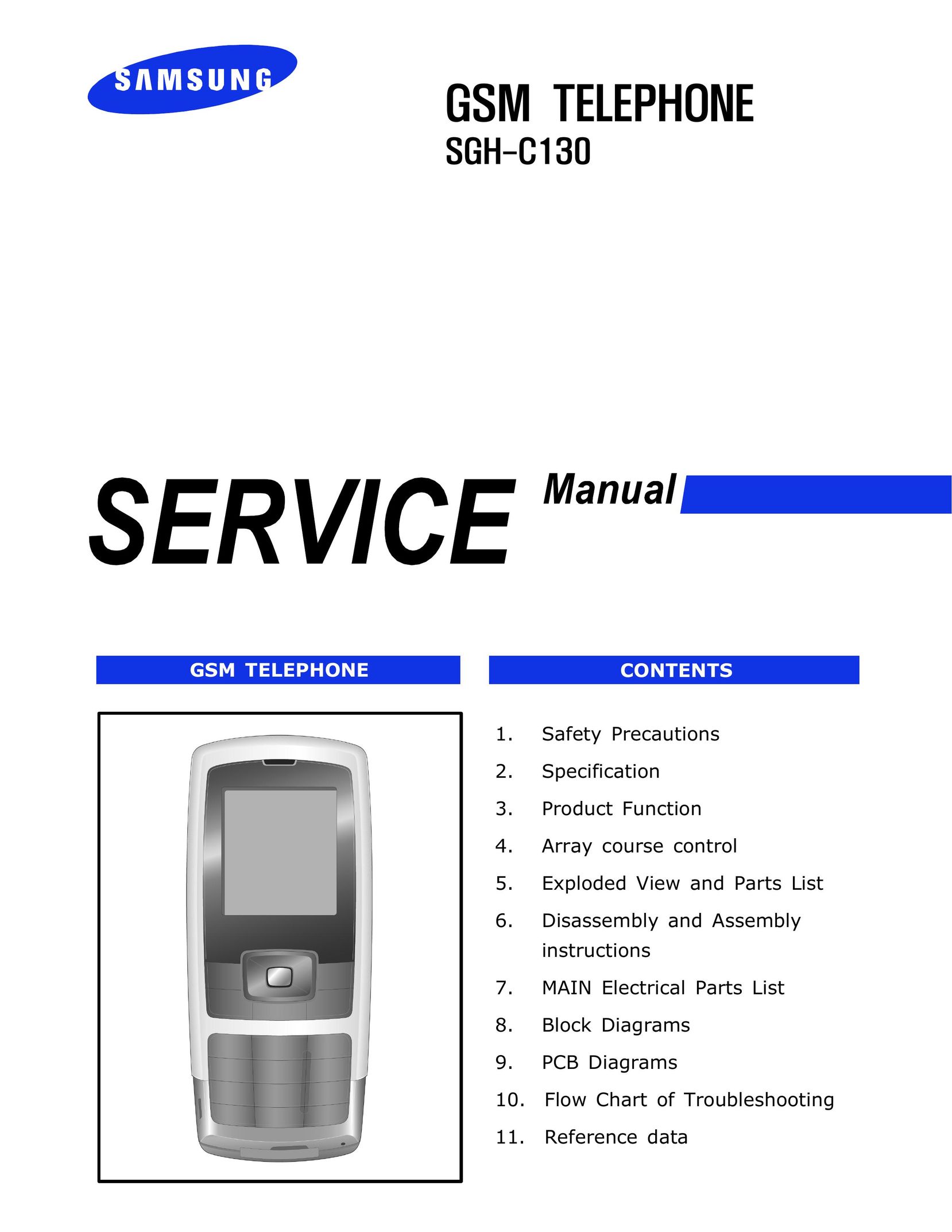 Sharp SGH-C130 Telephone User Manual