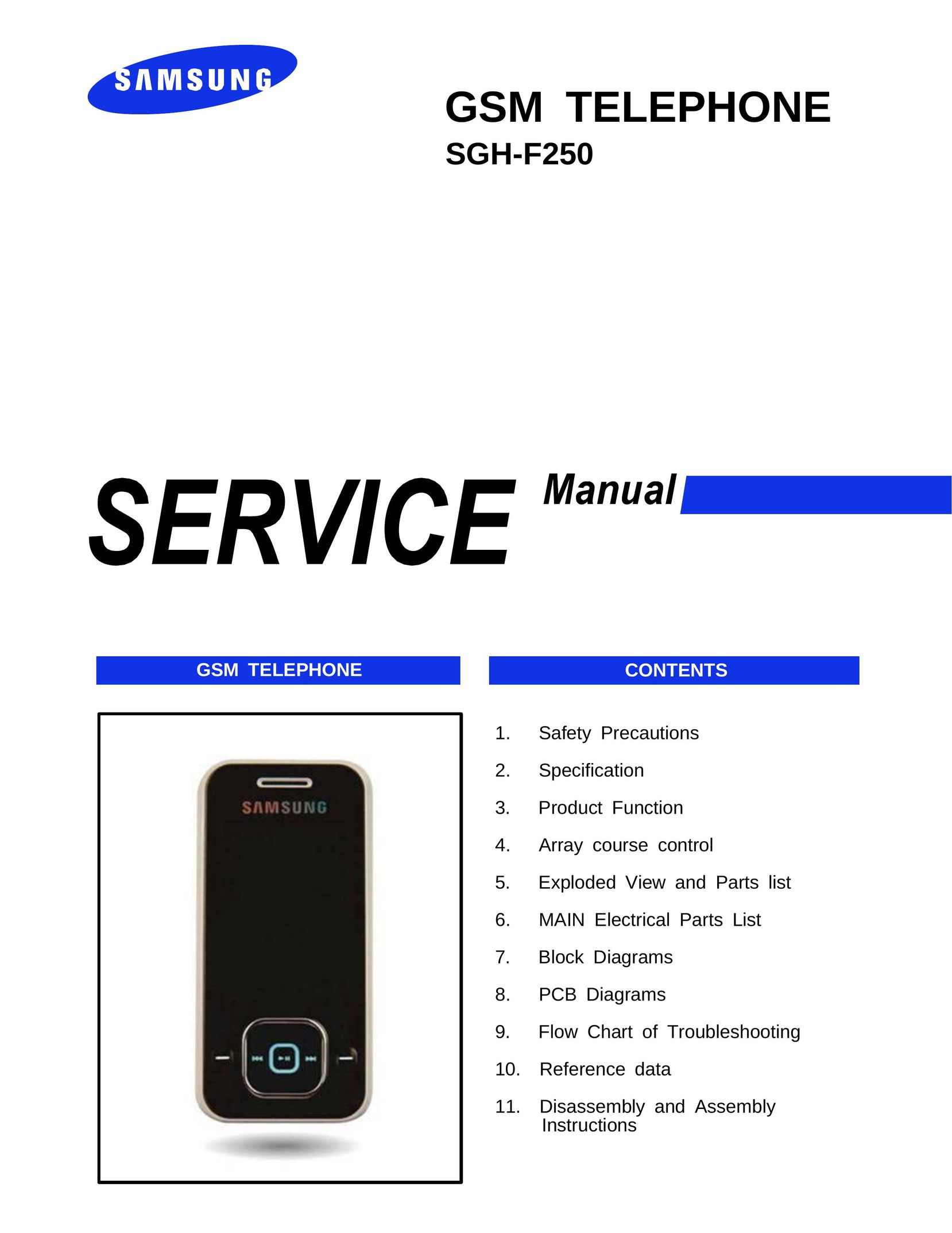 Sharp SGH-F250 Telephone User Manual