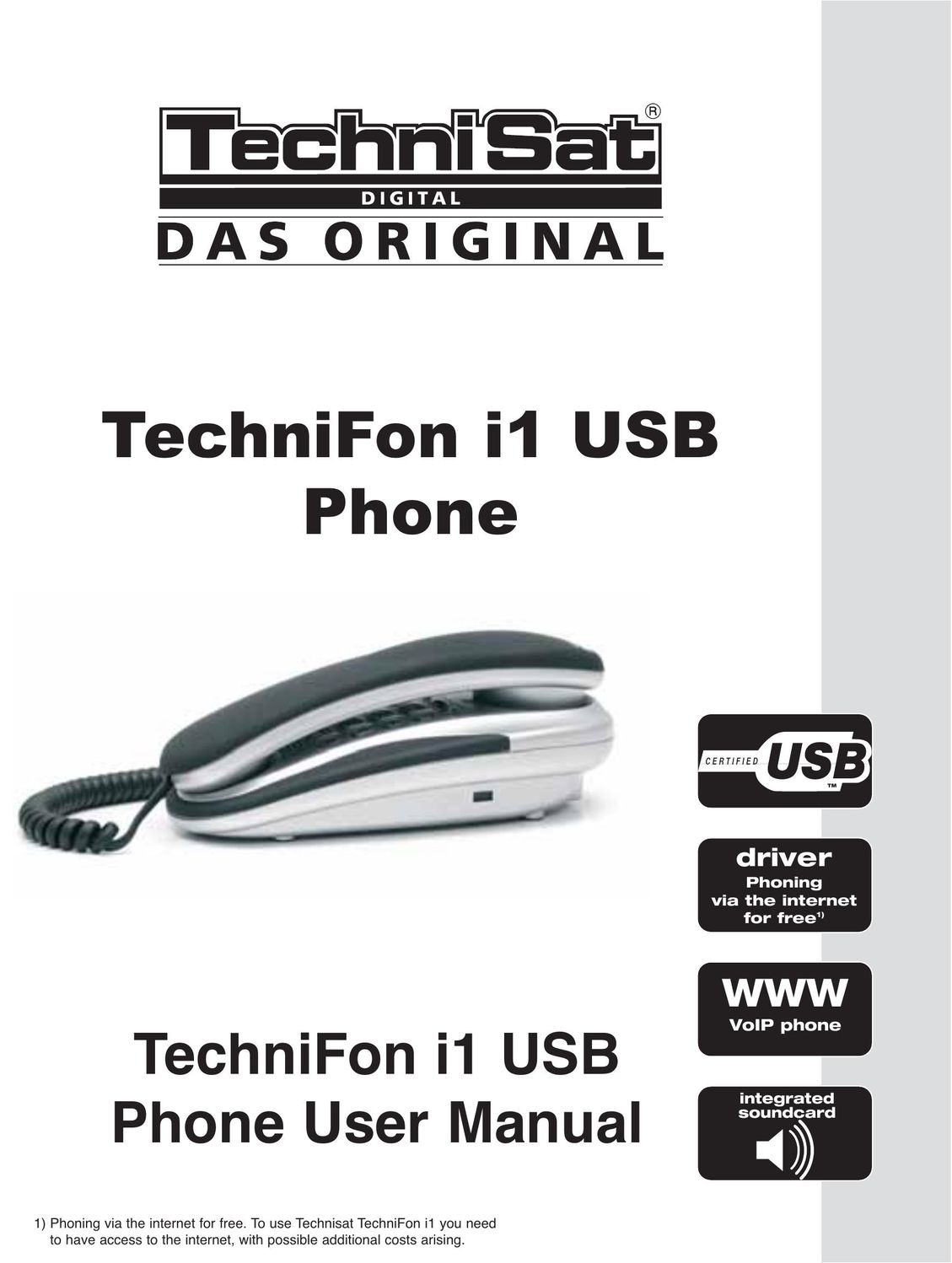 TechniSat i1 Telephone User Manual