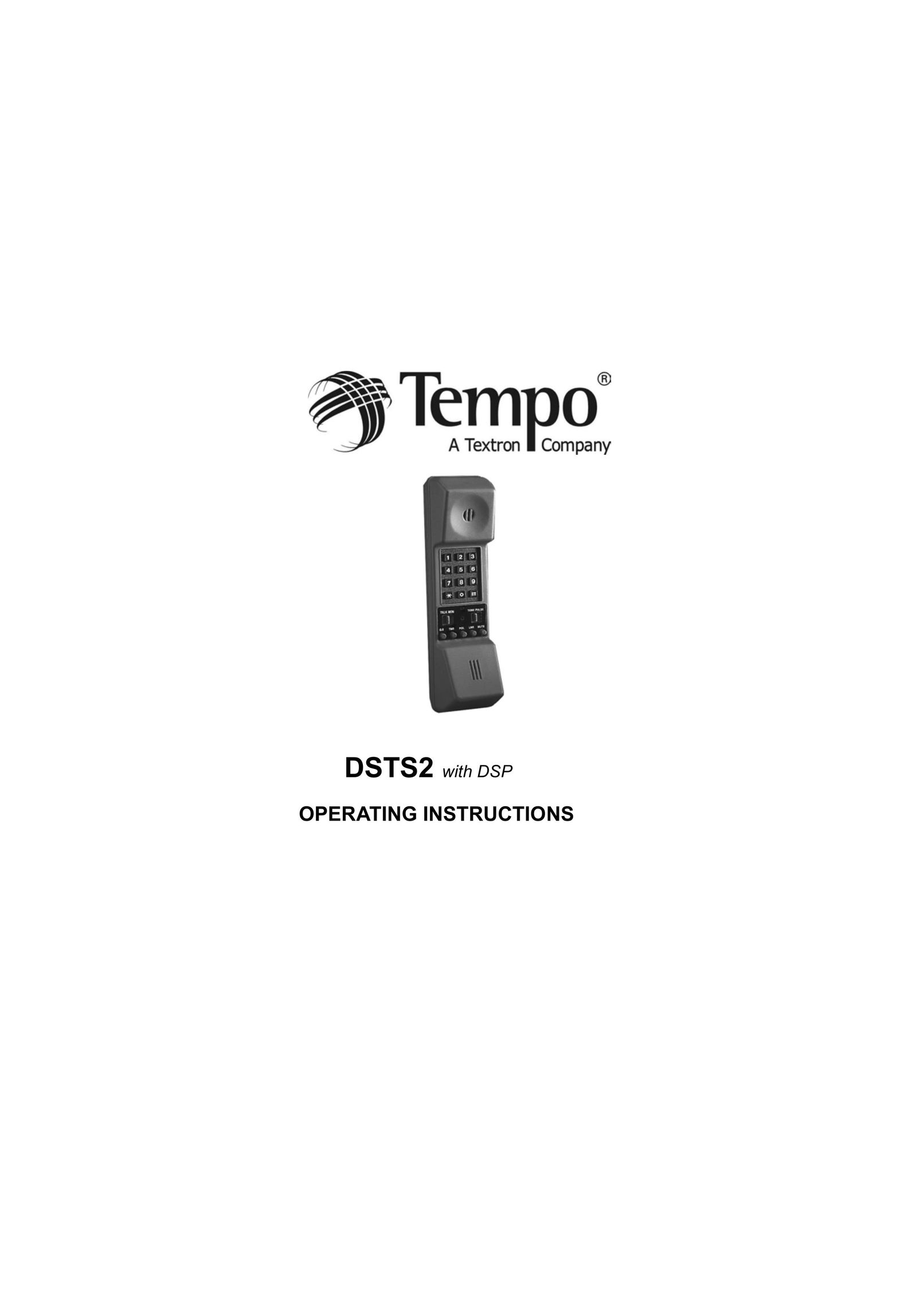 Tempo DSTS2 Telephone User Manual